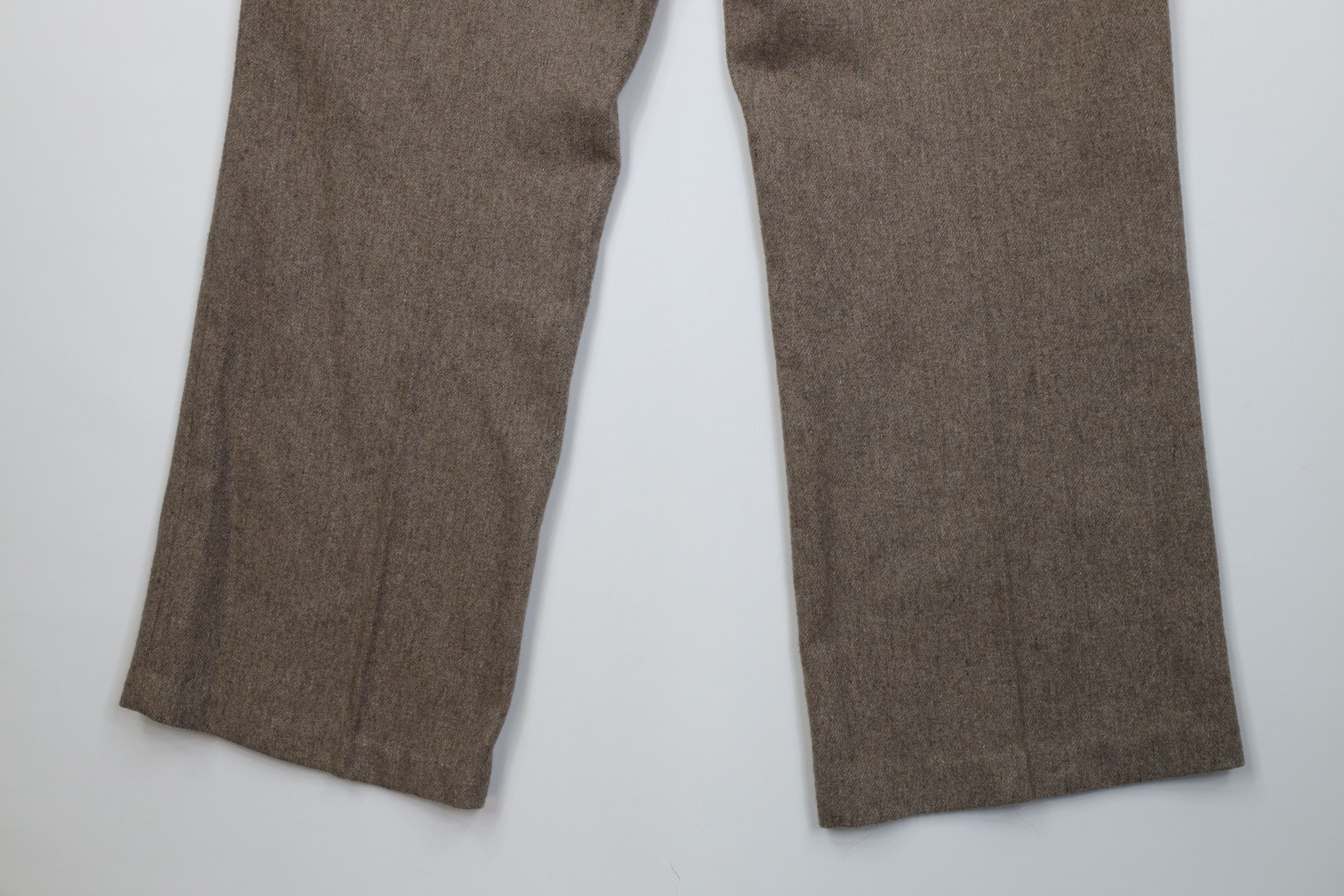 Vintage Vintage 70s Streetwear Wide Leg Chino Pants Beige USA Size US 34 / EU 50 - 14 Thumbnail