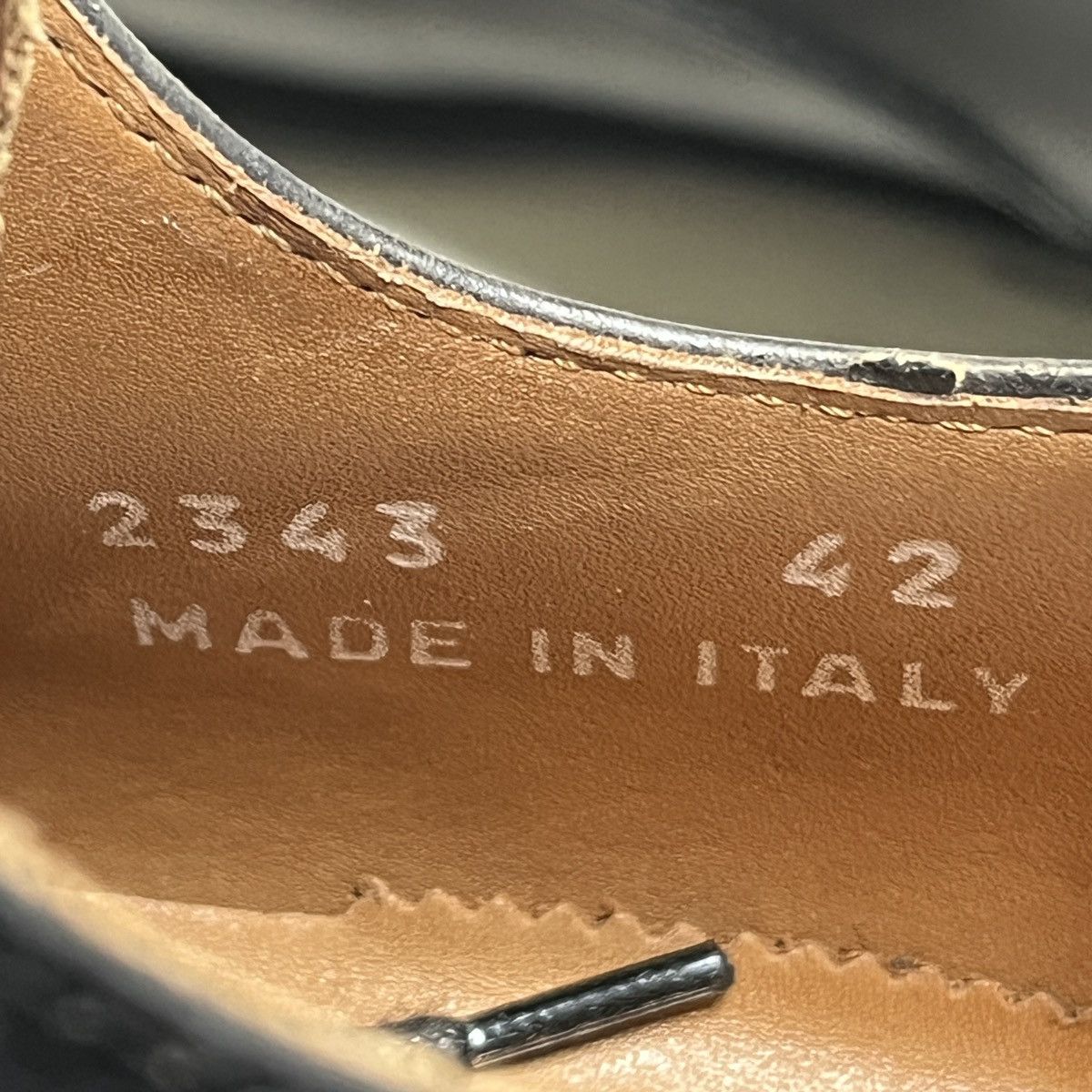 Other Calzoleria Toscana Handmade Leather US 9 Square Toe Italy Size US 9 / EU 42 - 11 Thumbnail