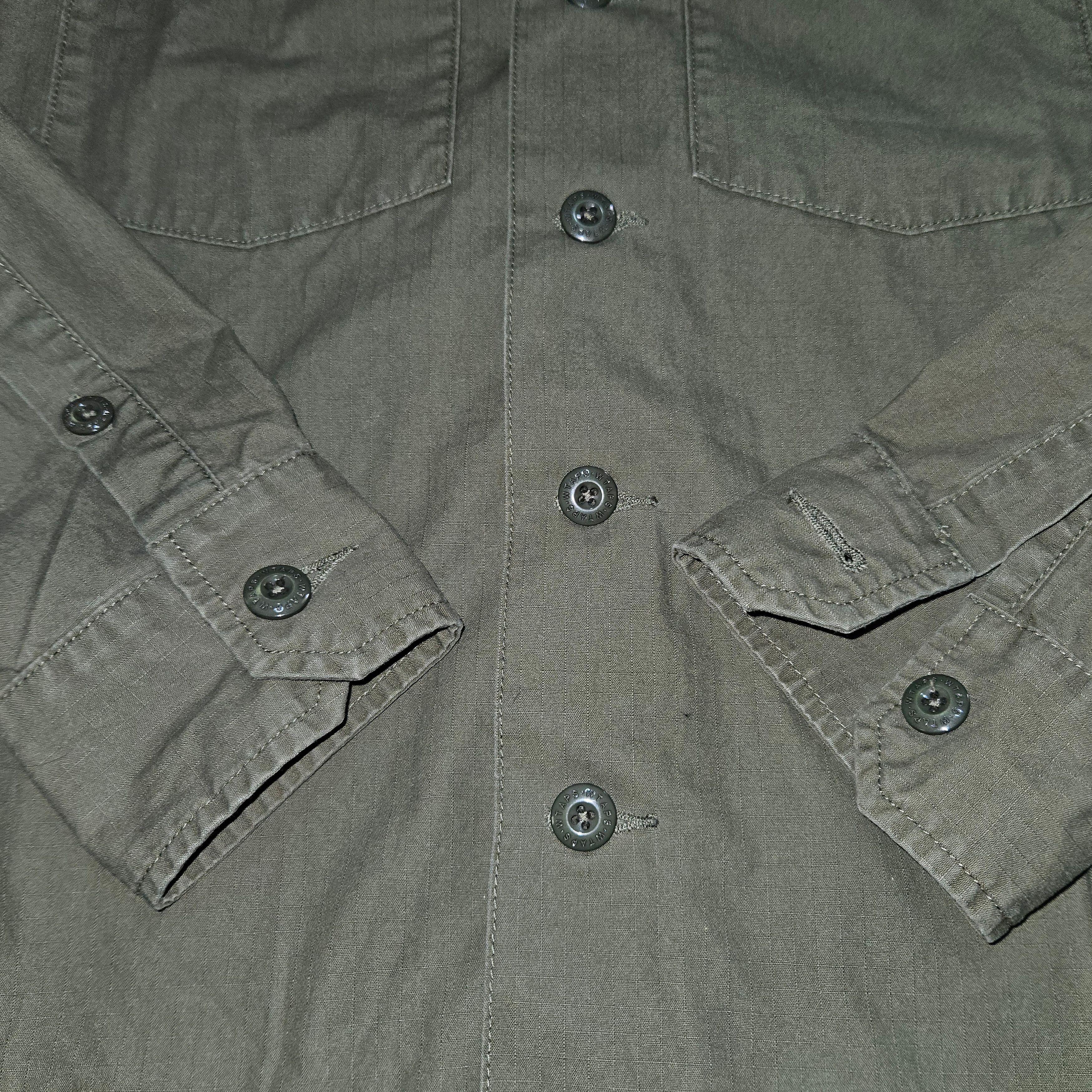 Wtaps WTAPS JAPAN BUDS LS RIPSTOP ARMY GREEN Size US S / EU 44-46 / 1 - 7 Thumbnail