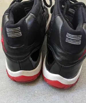 Jordan Brand Nike Air Jordan 11 Bred 14 Red Black High Tops 136046-061 Size US 14 / EU 47 - 22 Thumbnail