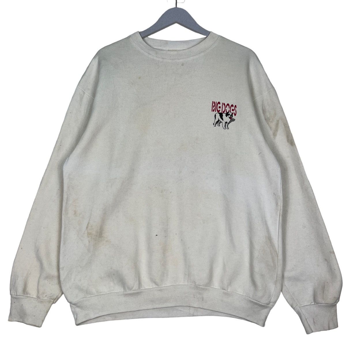 Big Dogs 🔥 80s 90s VINTAGE BIG DOGS BAD DOG SWEATSHIRTS MADE IN USA Size US L / EU 52-54 / 3 - 2 Thumbnail