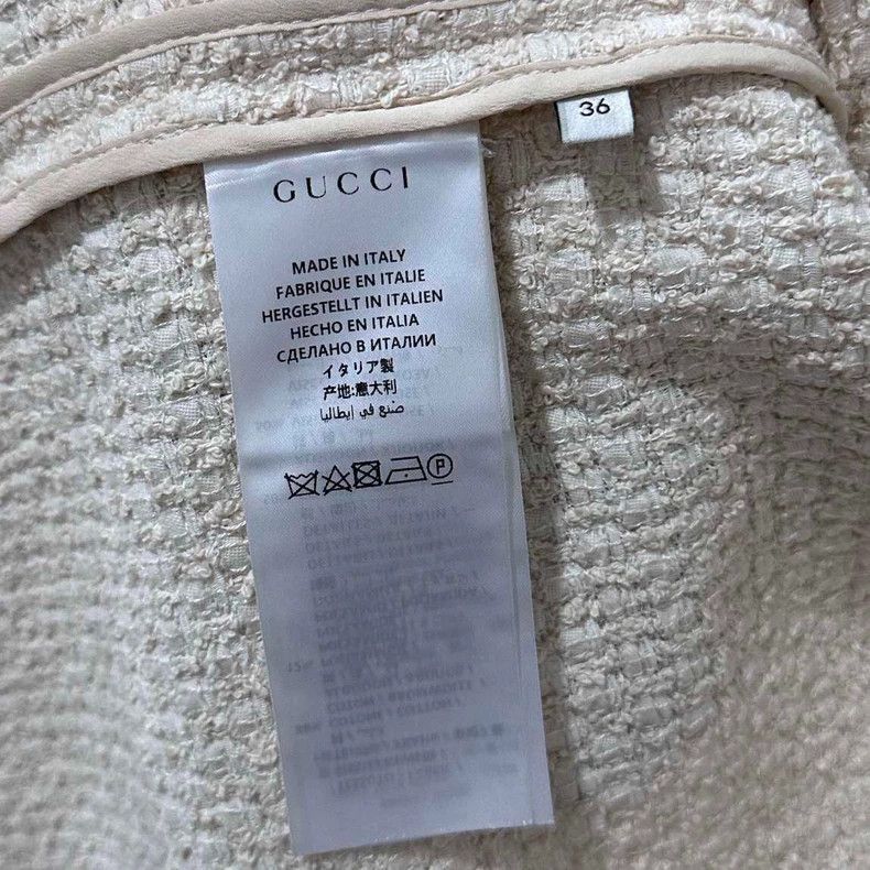 Gucci Gucci Heavy industry diamond buckle striped woven cardigan Size XS / US 0-2 / IT 36-38 - 6 Thumbnail