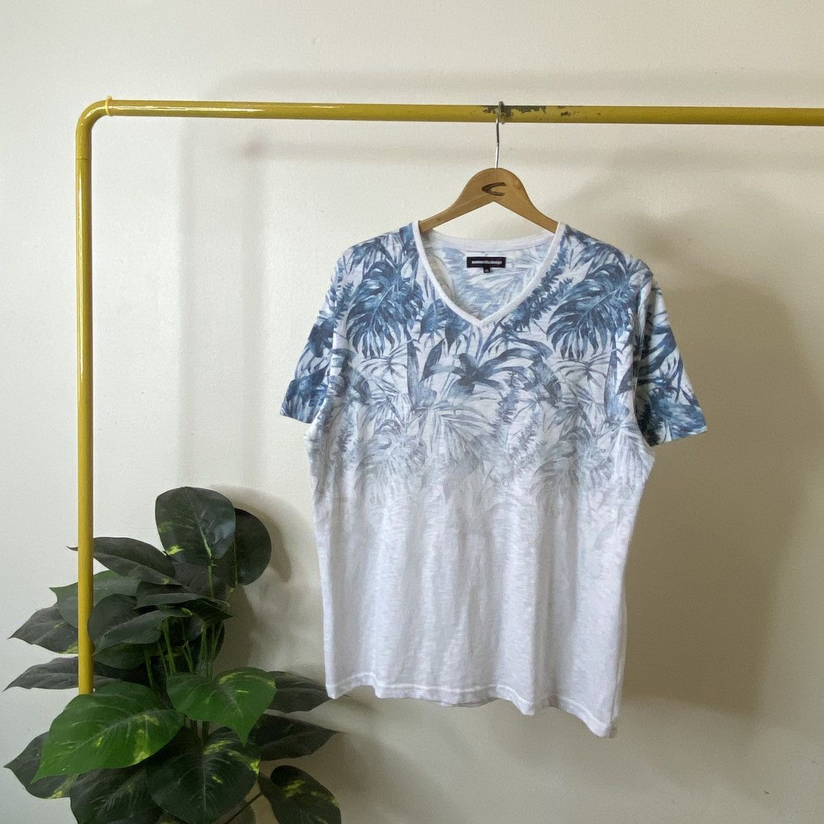 semanticdesign Semantic Design Floral Japanese Cyber Punk Emo T Shirt Size US L / EU 52-54 / 3 - 1 Thumbnail