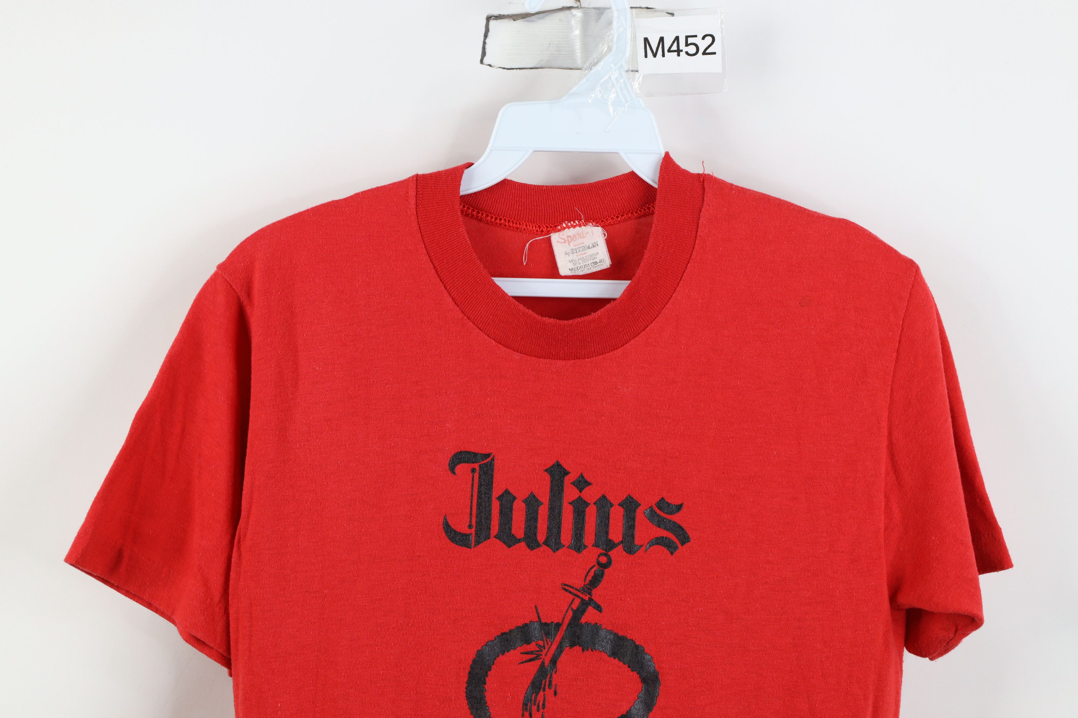 Vintage Vintage 80s Julius Caesar Warren Speech Guild Play T-Shirt Size M / US 6-8 / IT 42-44 - 2 Thumbnail