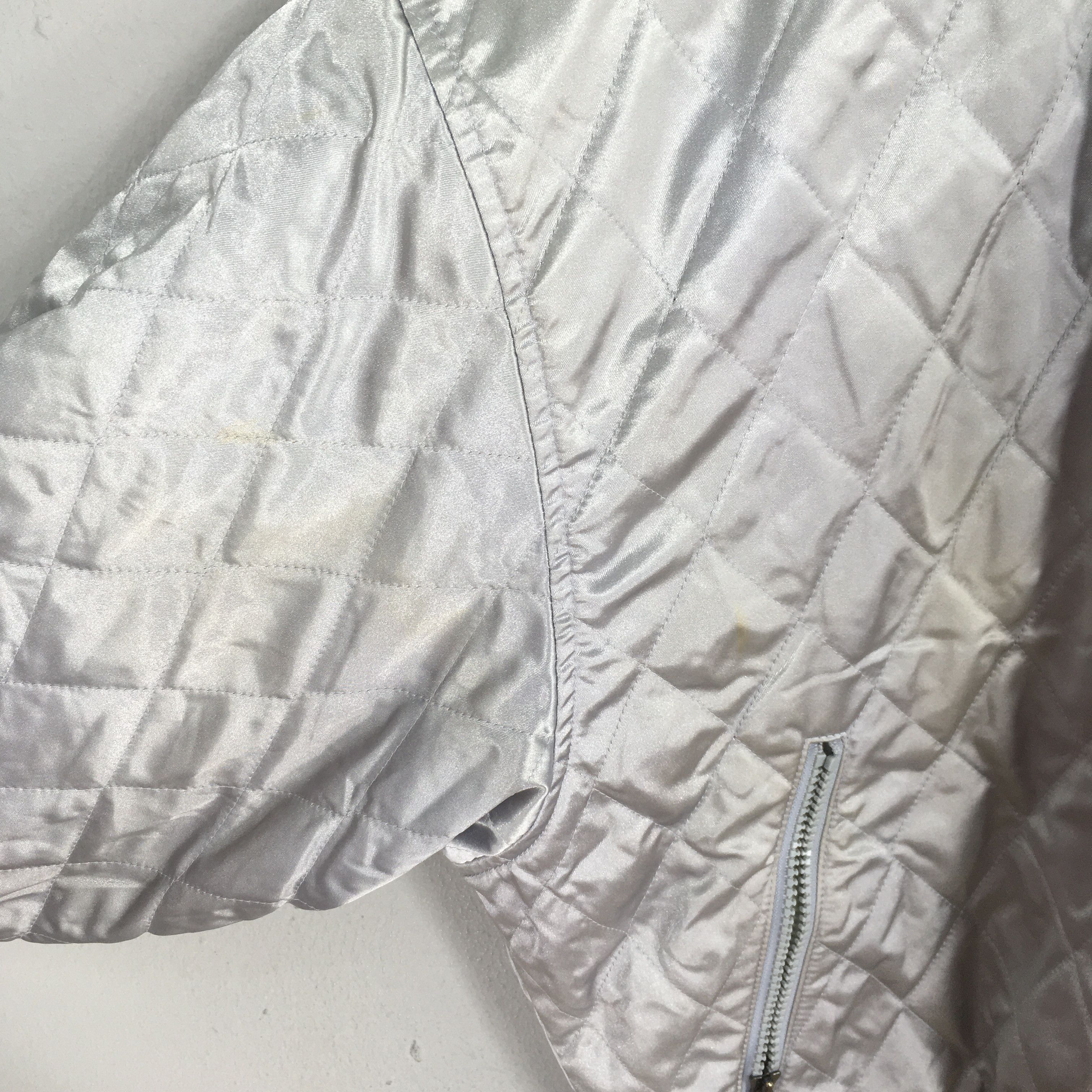 Adidas Vintage 1990s Adidas Trefoil Overprinted Quilted Jacket M Size US M / EU 48-50 / 2 - 10 Thumbnail
