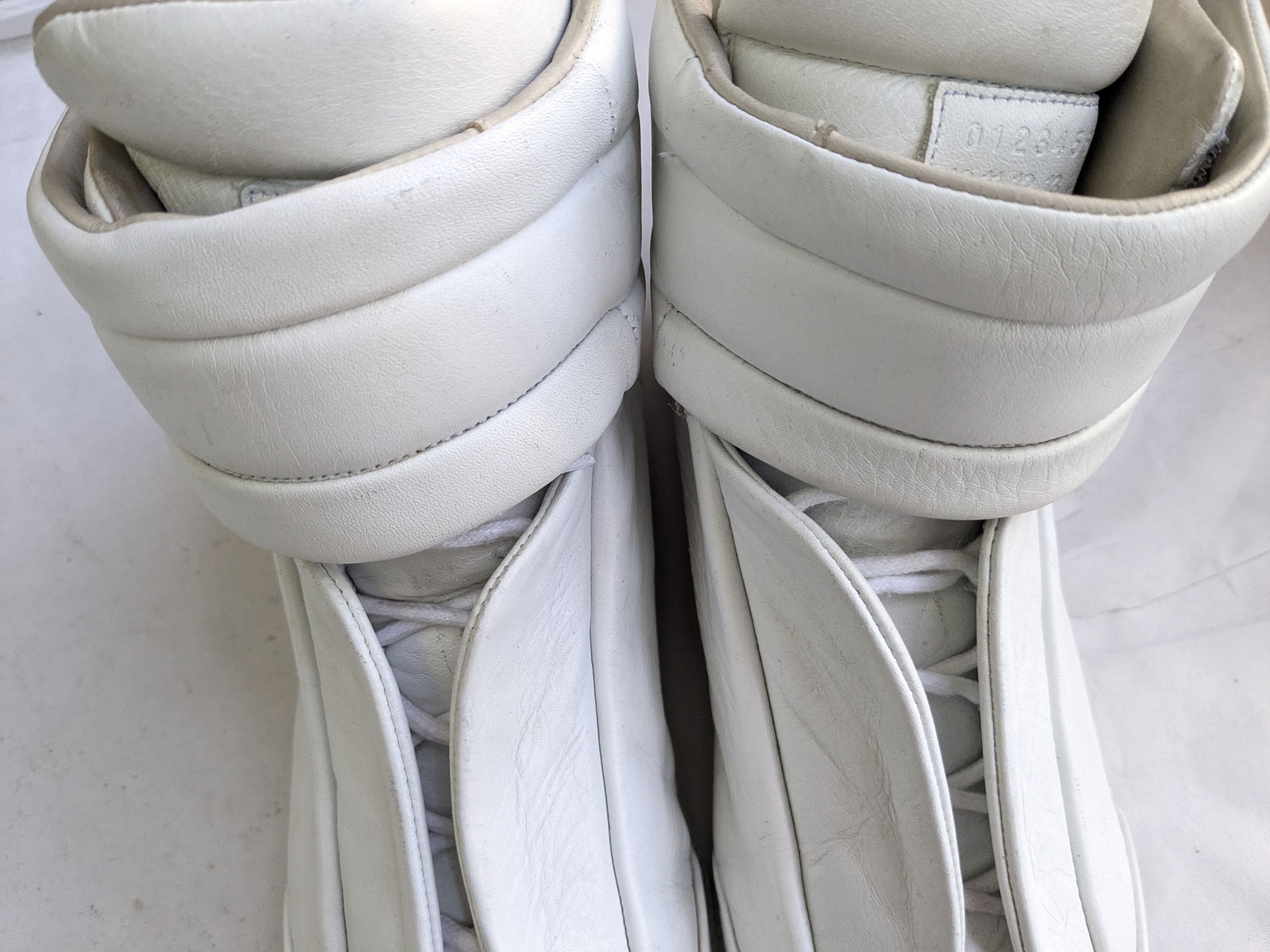 Maison Margiela Maison Margiela Future White 11 44 Leather High Tops Size US 11 / EU 44 - 5 Thumbnail