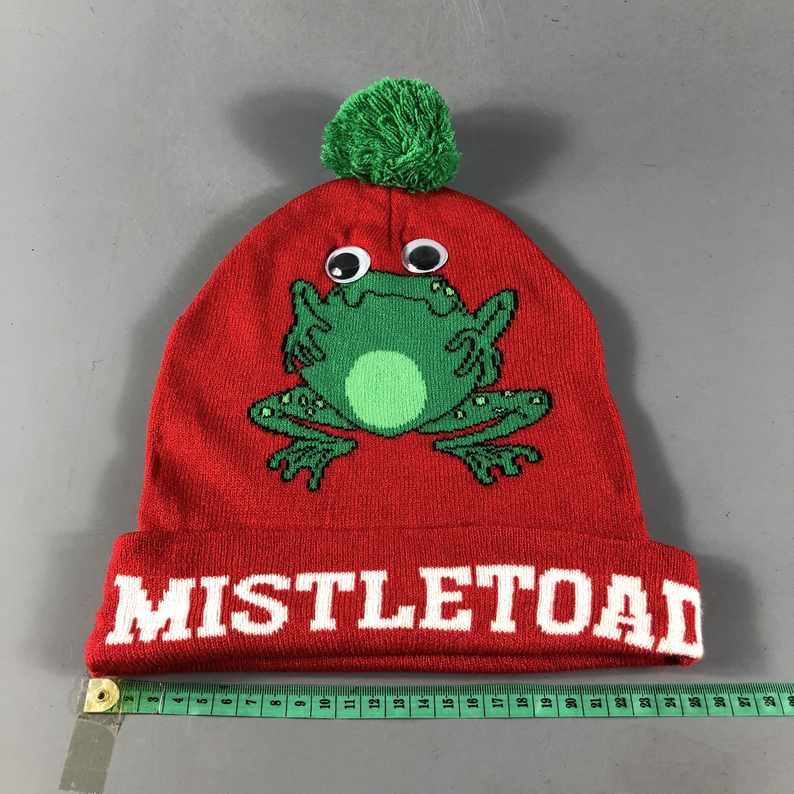 H&M H&M Mistletoad Bobble Beanie Snowcap Snow Hat B692 Size ONE SIZE - 3 Thumbnail