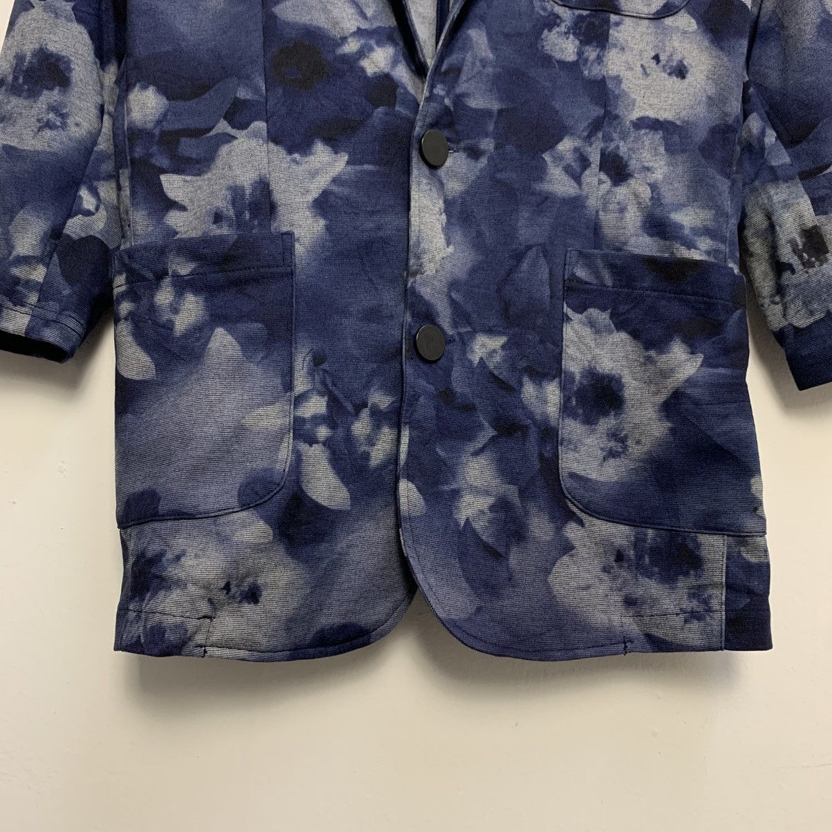 semanticdesign Semantic Design Japan Floral 3/4 Sleeve Blazer Size S / US 4 / IT 40 - 4 Thumbnail