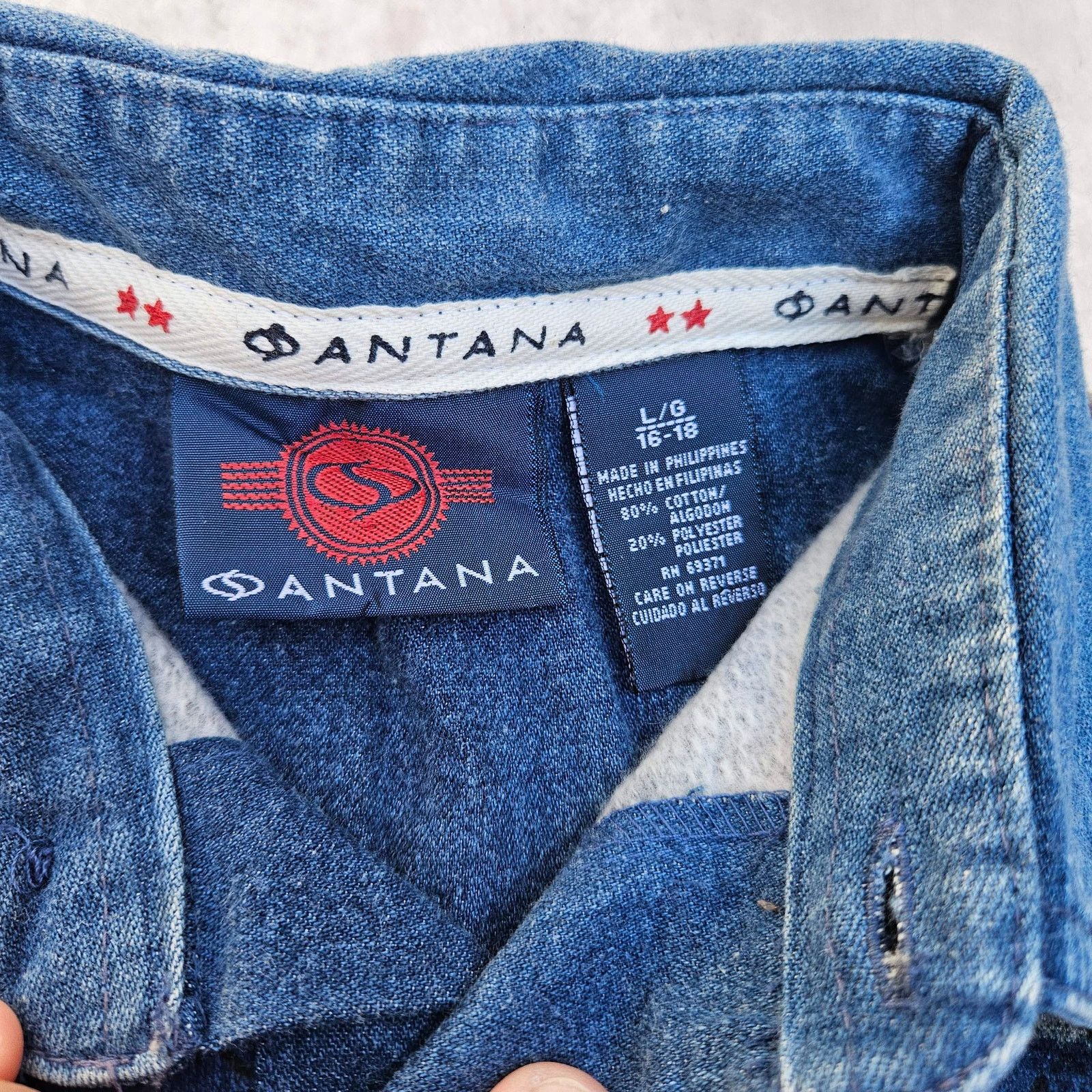 & Other Stories Vintage Santana Shirt Size Women's Large Western Print Size L / US 10 / IT 46 - 2 Thumbnail
