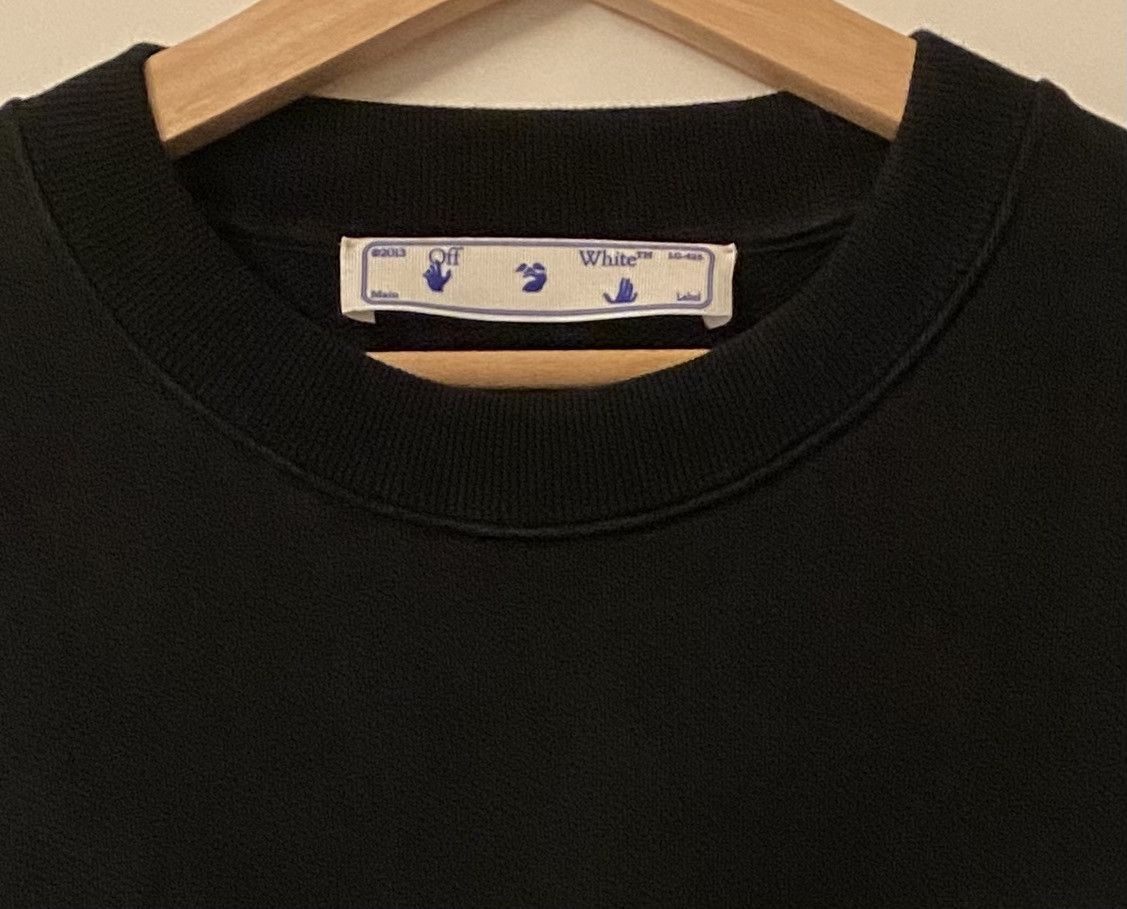 Off-White Arrows print sweatshirt dress Size S / US 4 / IT 40 - 3 Thumbnail