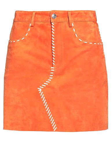 Marni o1srvl11e0624 Mini Skirt in Orange Size 26" / US 2 / IT 38 - 1 Thumbnail