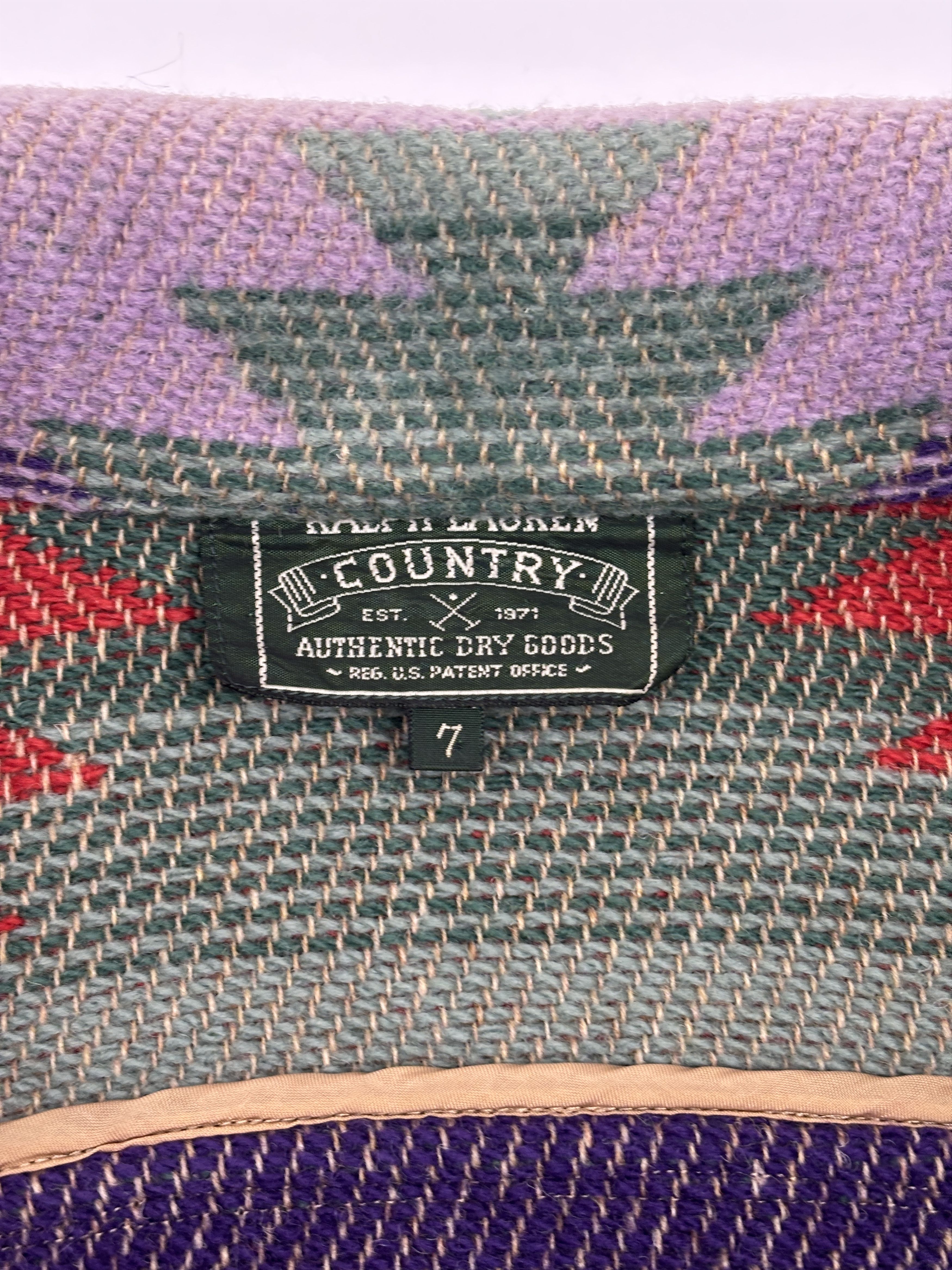 Ralph Lauren Ralph Lauren Country Native Rug Jacket Size M / US 6-8 / IT 42-44 - 12 Thumbnail