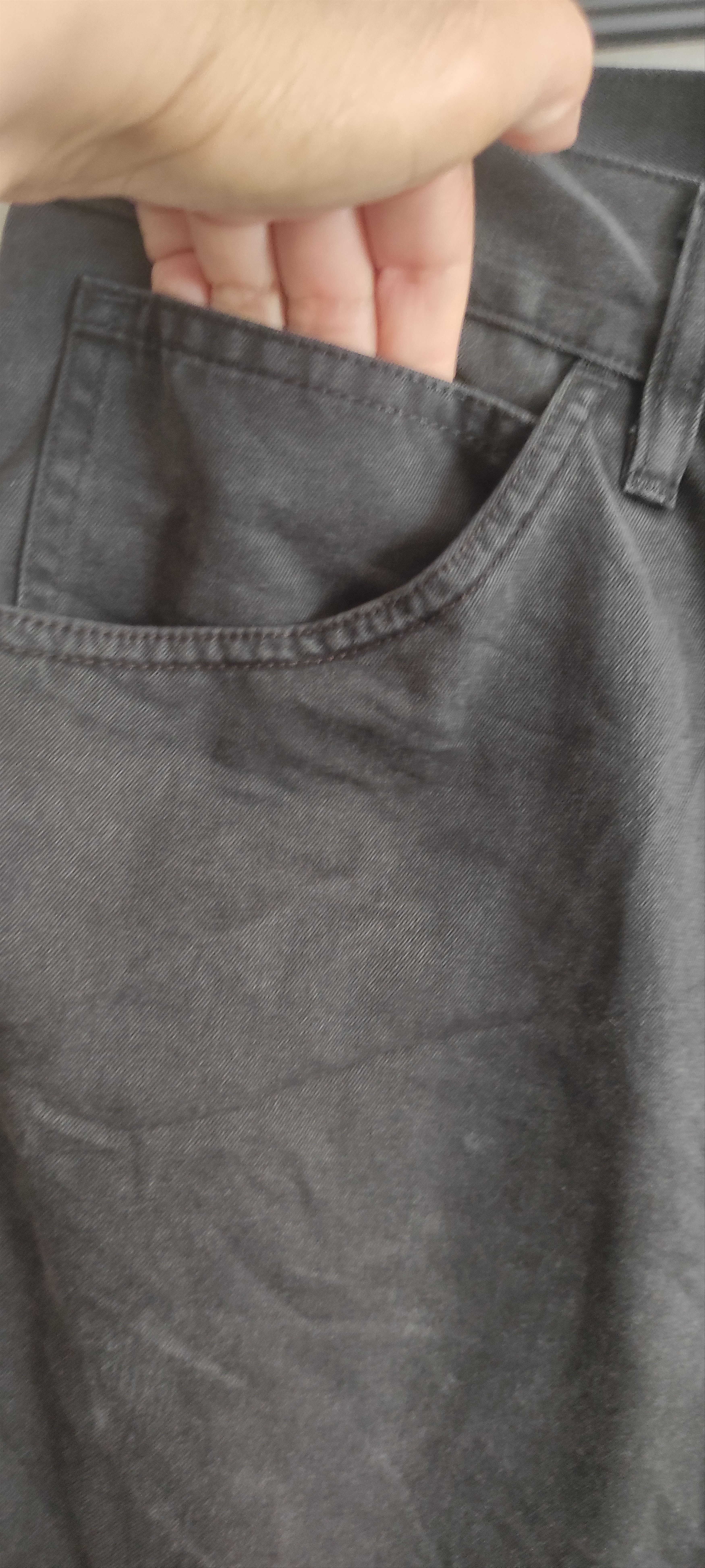 Carhartt Carhartt Work In Progress Men Skill Short Black Rinse Cotton Size US 34 / EU 50 - 7 Thumbnail
