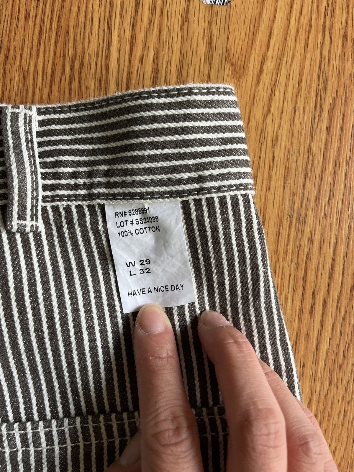 Stan Ray Hickory Striped Stan Ray Pants Size US 29 - 4 Thumbnail