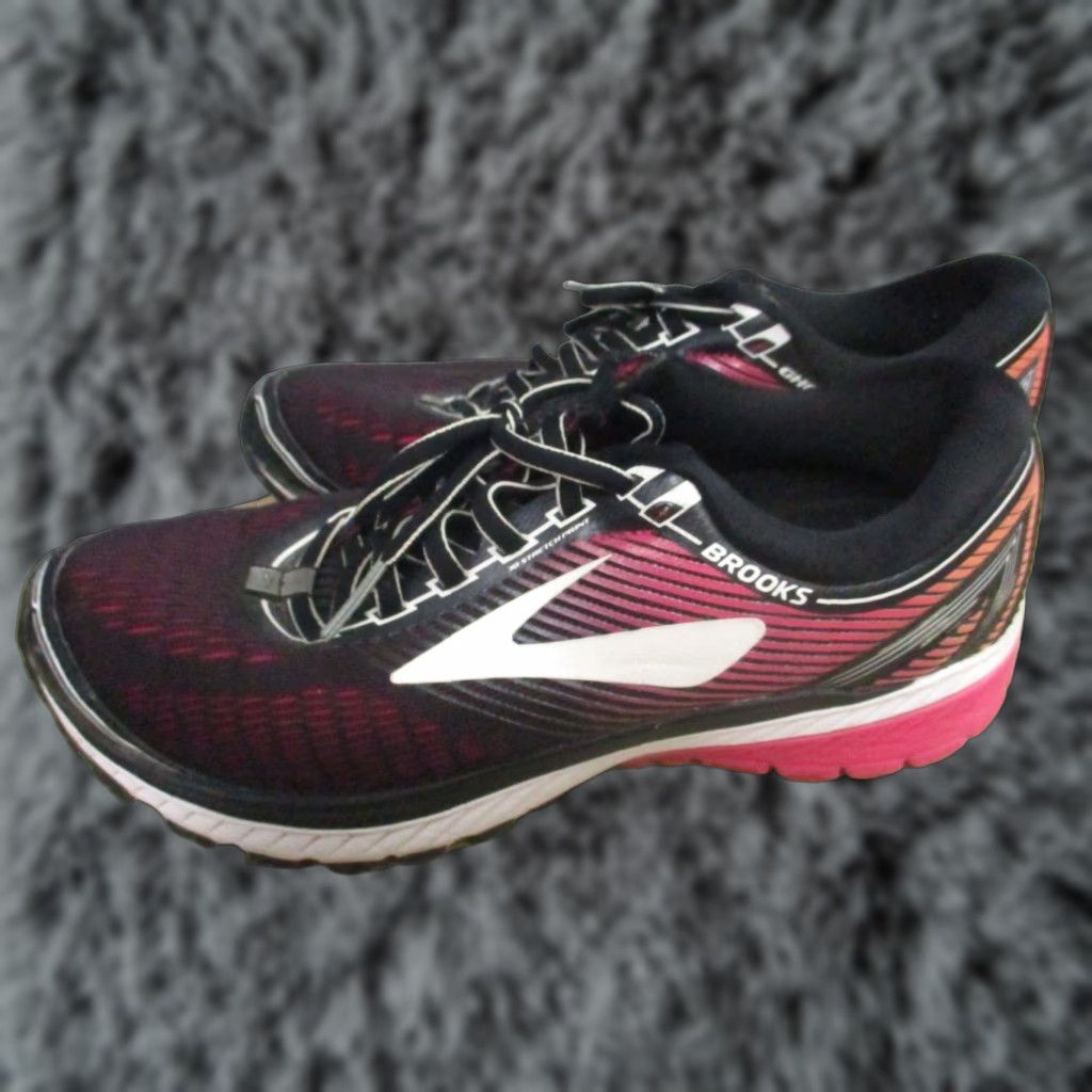 Brooks Brooks Ghost 10 Women Running Sneakers Athletic Pink Black 10 B Casual All Season Size 10 Womens Brooks Running Logo 120246-1B-067 Size US 10 / IT 40 - 1 Thumbnail