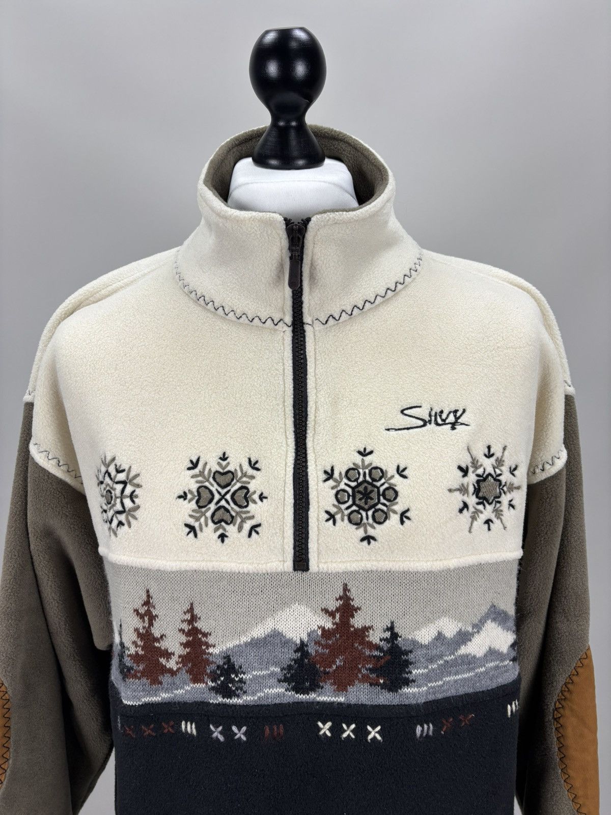 Other Mens vintage fleece jacket Walking Silvy Size L Size US L / EU 52-54 / 3 - 3 Thumbnail