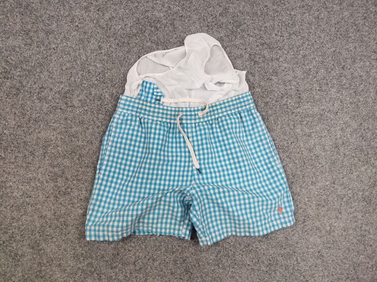 Polo Ralph Lauren Vintage Polo Ralph Lauren Blue checkered Cotton Blend Shorts Size US 32 / EU 48 - 12 Thumbnail