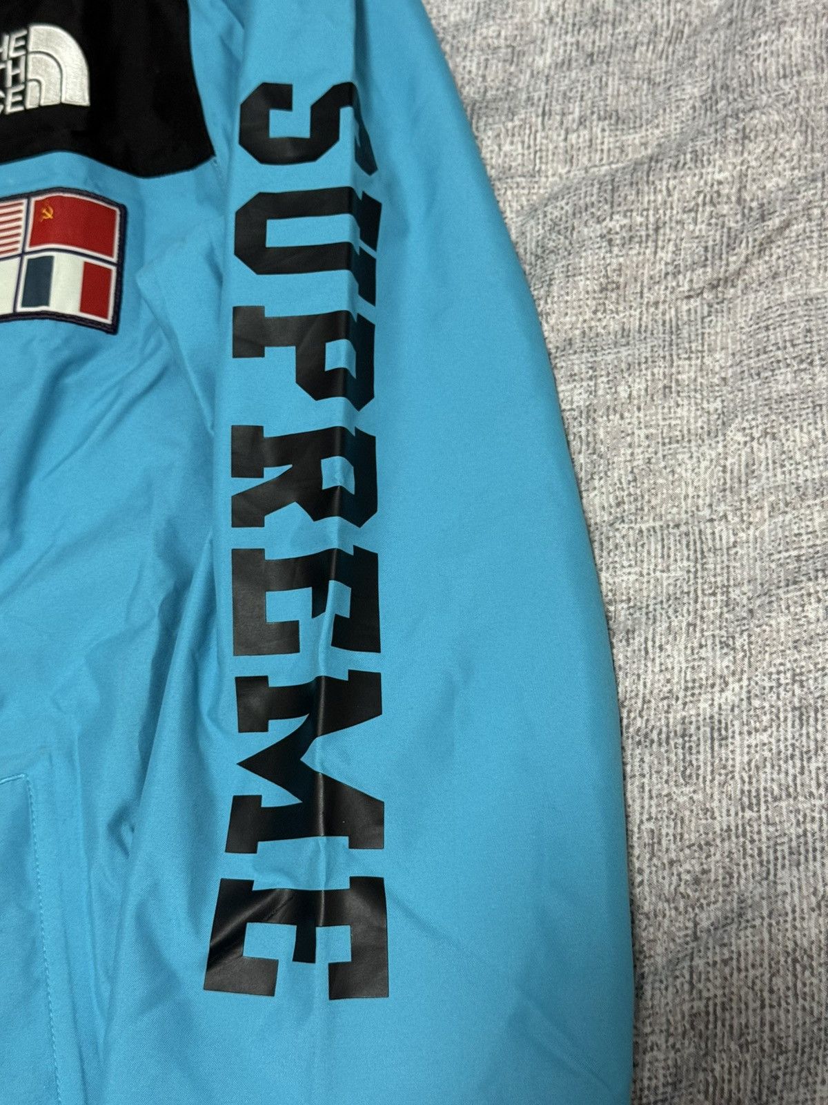 Supreme × The North Face Supreme tnf north face teal flag expedition coach Jacket Size US M / EU 48-50 / 2 - 5 Thumbnail