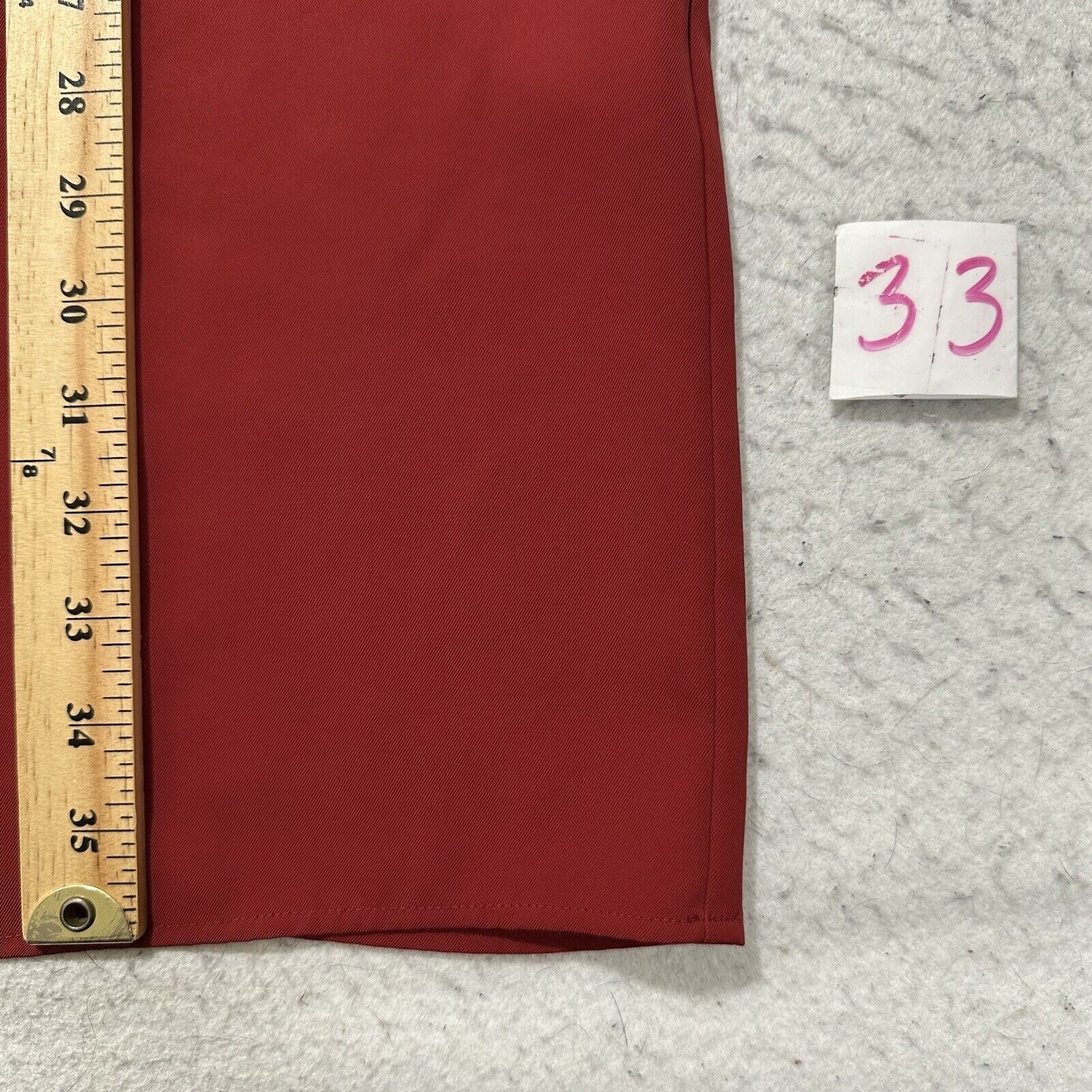 Uniqlo Uniqlo Small V-Neck Drape Burgundy Red A-Line Dress Pullover Size S / US 4 / IT 40 - 9 Thumbnail