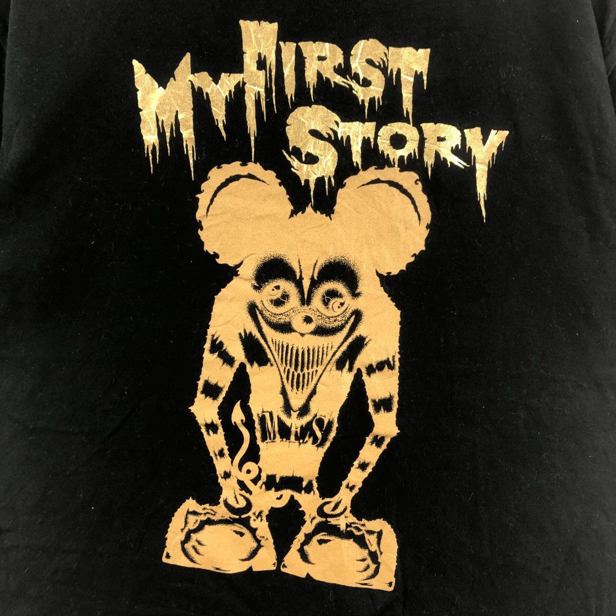 Vintage MY FIRST STORY Japan Band Shibuya Punk Mickey Tee Shirt Art Size US L / EU 52-54 / 3 - 3 Thumbnail