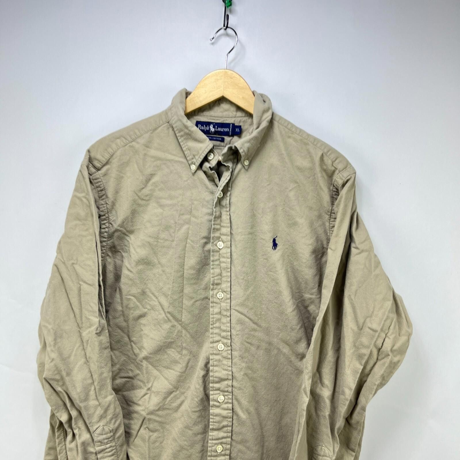 Polo Ralph Lauren Vintage 90s Polo Ralph Lauren Button-Up Shirt Pony Blake XL Size US XL / EU 56 / 4 - 2 Thumbnail