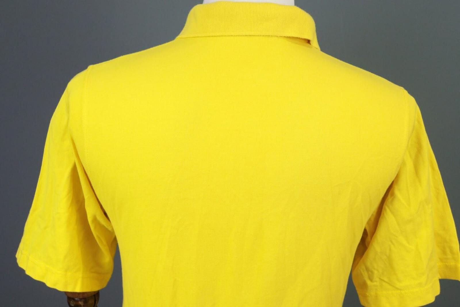 BMW BMW Fan Promotion Yellow Polo Shirt Size XS Size US XS / EU 42 / 0 - 8 Thumbnail