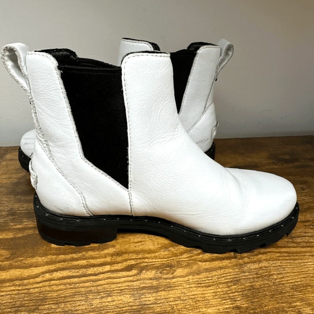 SOREL Sorel Lennox Chelsea Boot Women’s 8.5 White Slip On Ankle Waterproof Boots Womens Shoes Size US 9 / IT 39 - 5 Thumbnail
