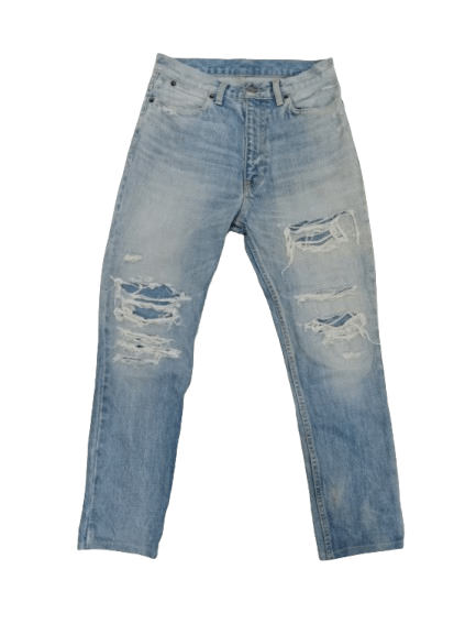 Japanese Brand Mcphee Tomorrowland Distressed Jeans Japanese Brand Size US 29 - 1 Thumbnail
