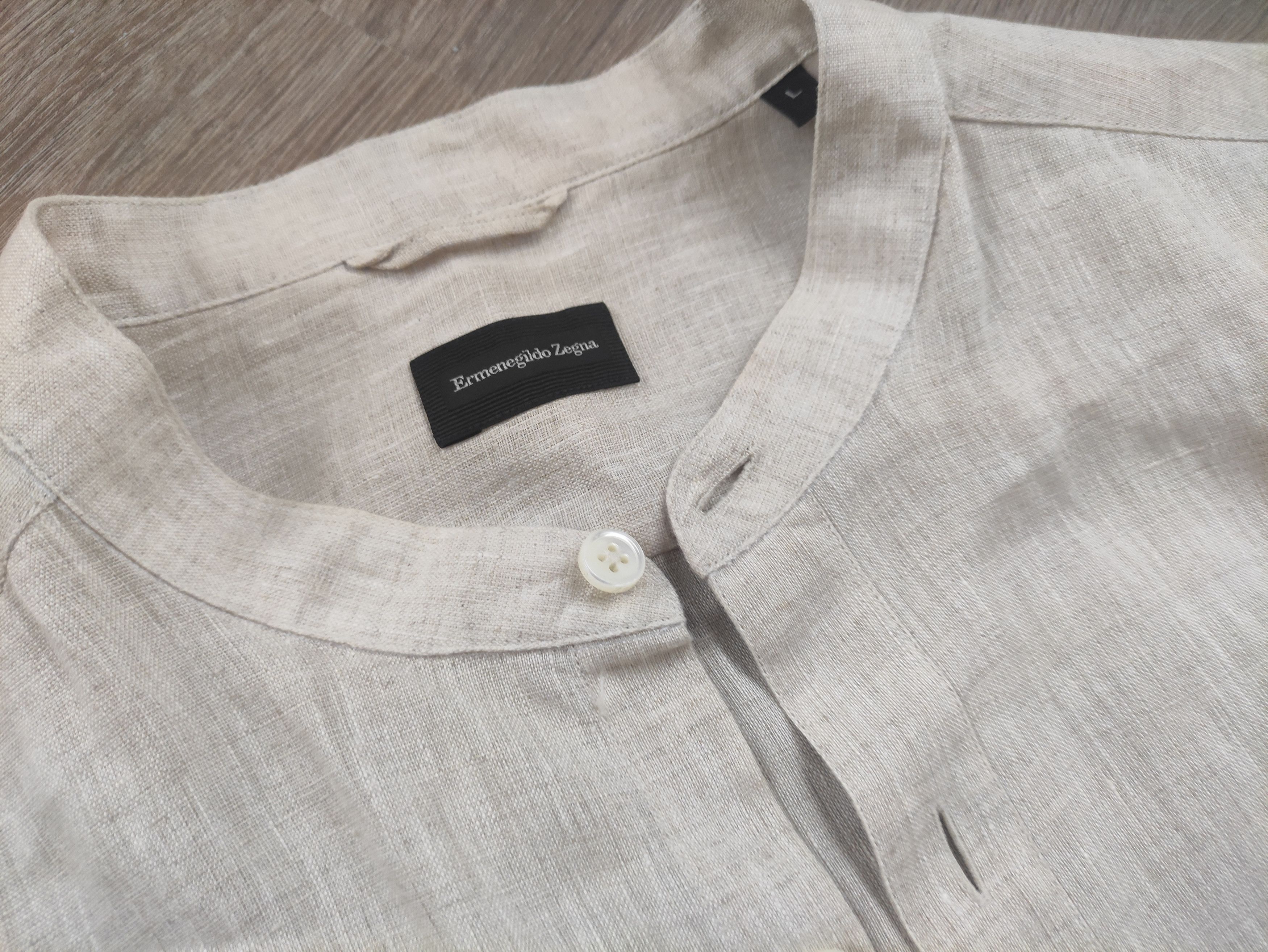 Ermenegildo Zegna Ermenegildo Zegna men's shirt Size US L / EU 52-54 / 3 - 3 Thumbnail