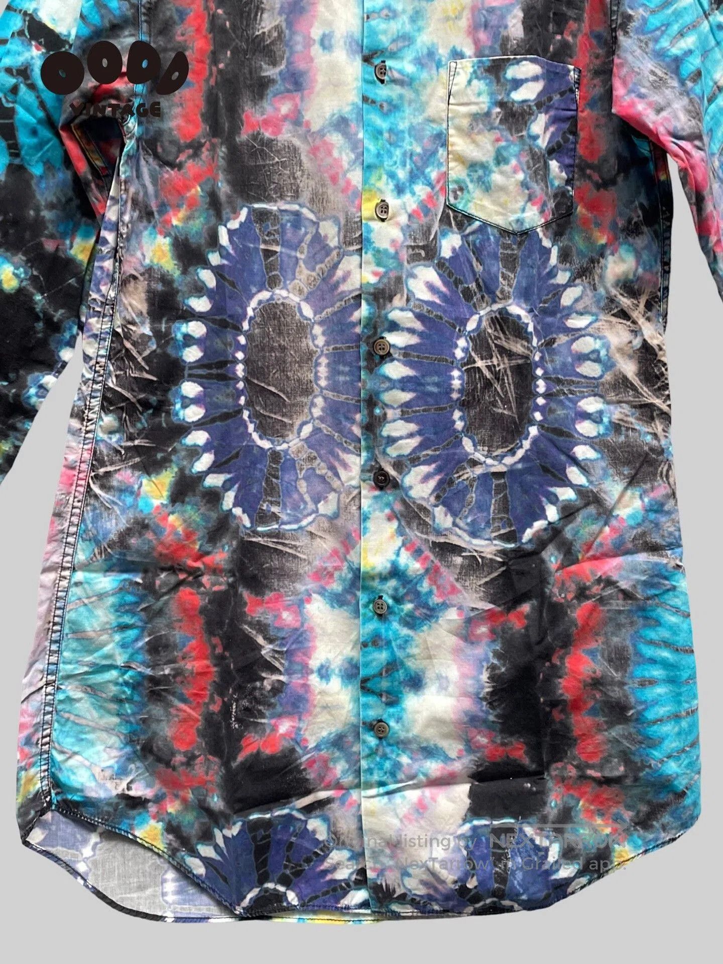 Junya Watanabe Psychedelic Tie-Dye Shirt by Junya Watanabe. Size US M / EU 48-50 / 2 - 7 Thumbnail