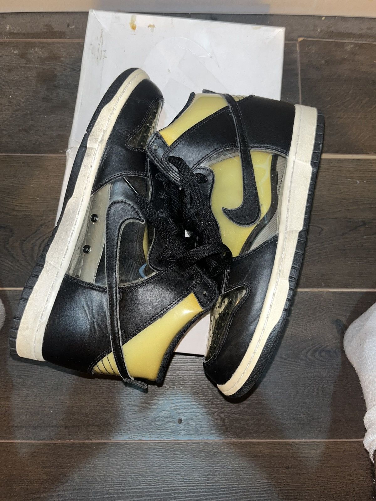 Comme des Garcons NIKE x COMME DES GARCONS 2017 HOMME PLUS DUNK HIGH Size US 10 / EU 43 - 2 Thumbnail