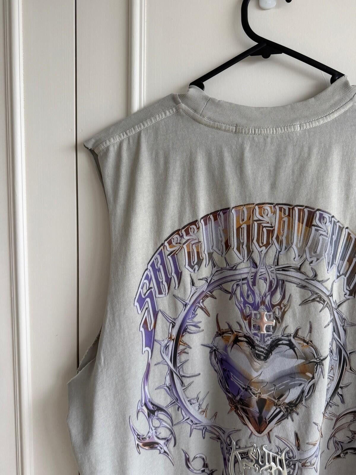 Ksubi new ksubi tee shirt mens anguish CUT OFF TANK GREY medium m Size US M / EU 48-50 / 2 - 6 Thumbnail