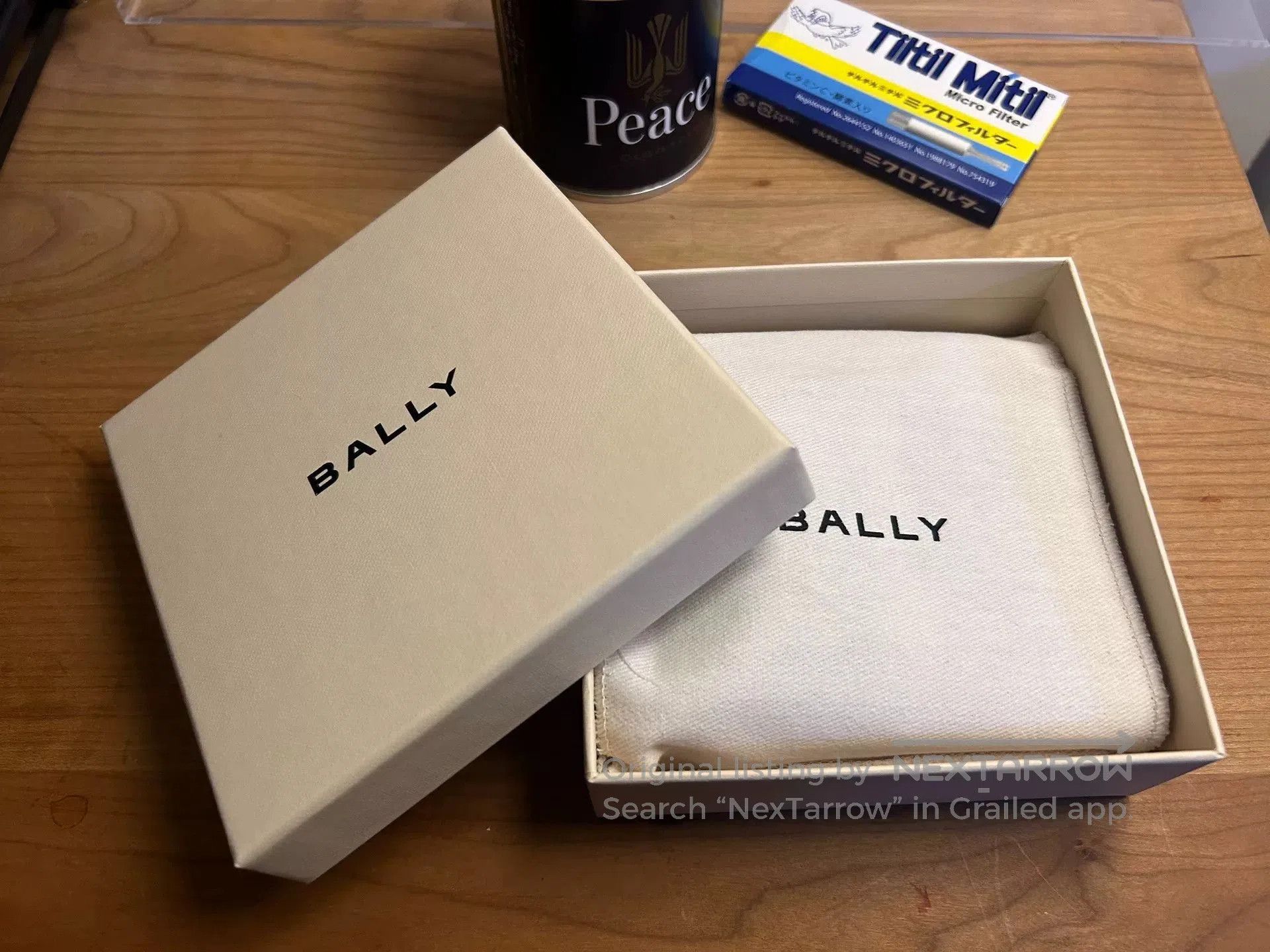 Bally Bally Brown Wallet with White Stripe. Size ONE SIZE - 2 Thumbnail