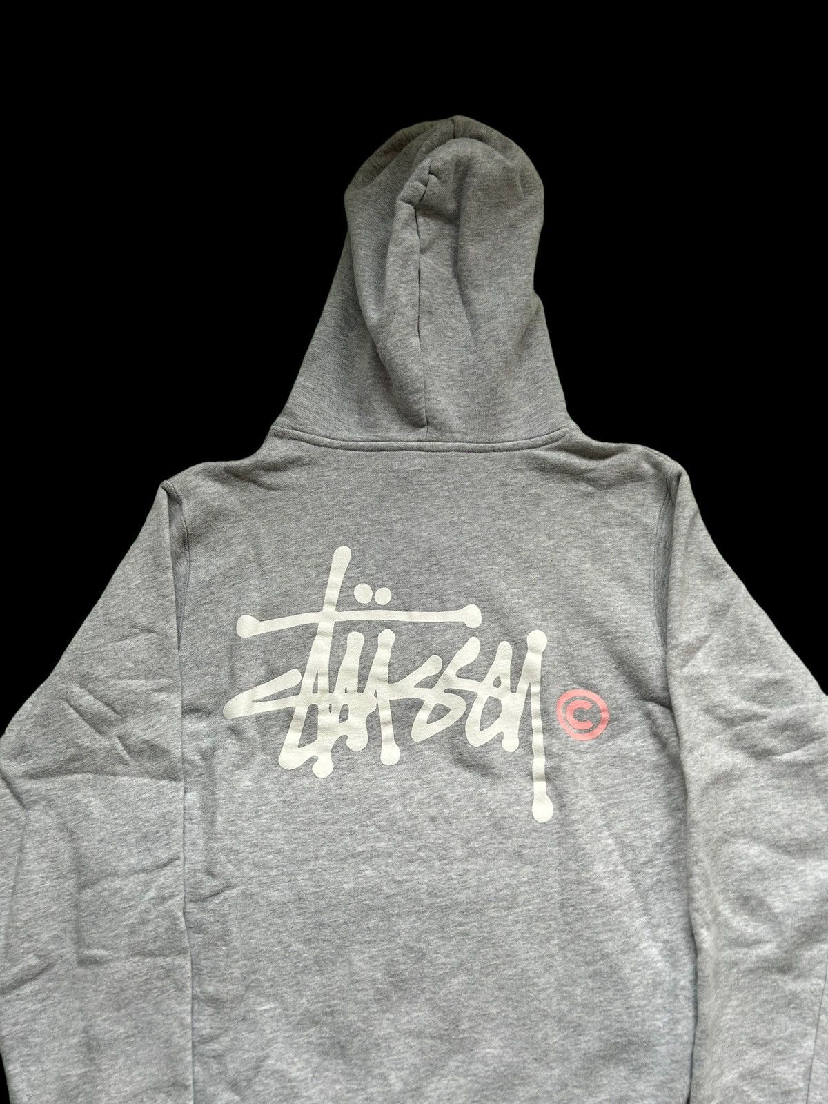 トップス archive stussy logo hoodie sunfade y2k L 🚨ALHAMDULILLAH SOLD🚨 Vintage Stussy All Logo Zip hoodie