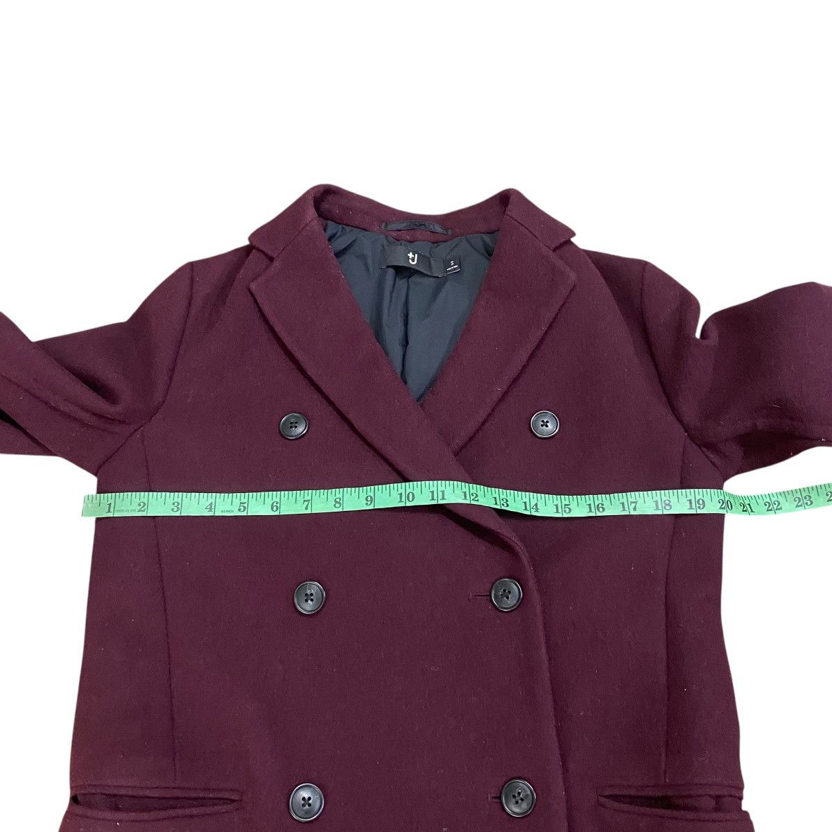 Jil Sander × Uniqlo Jil Sander X Japanese Brand Double Breasted Wool Long Coat Size US S / EU 44-46 / 1 - 17 Thumbnail
