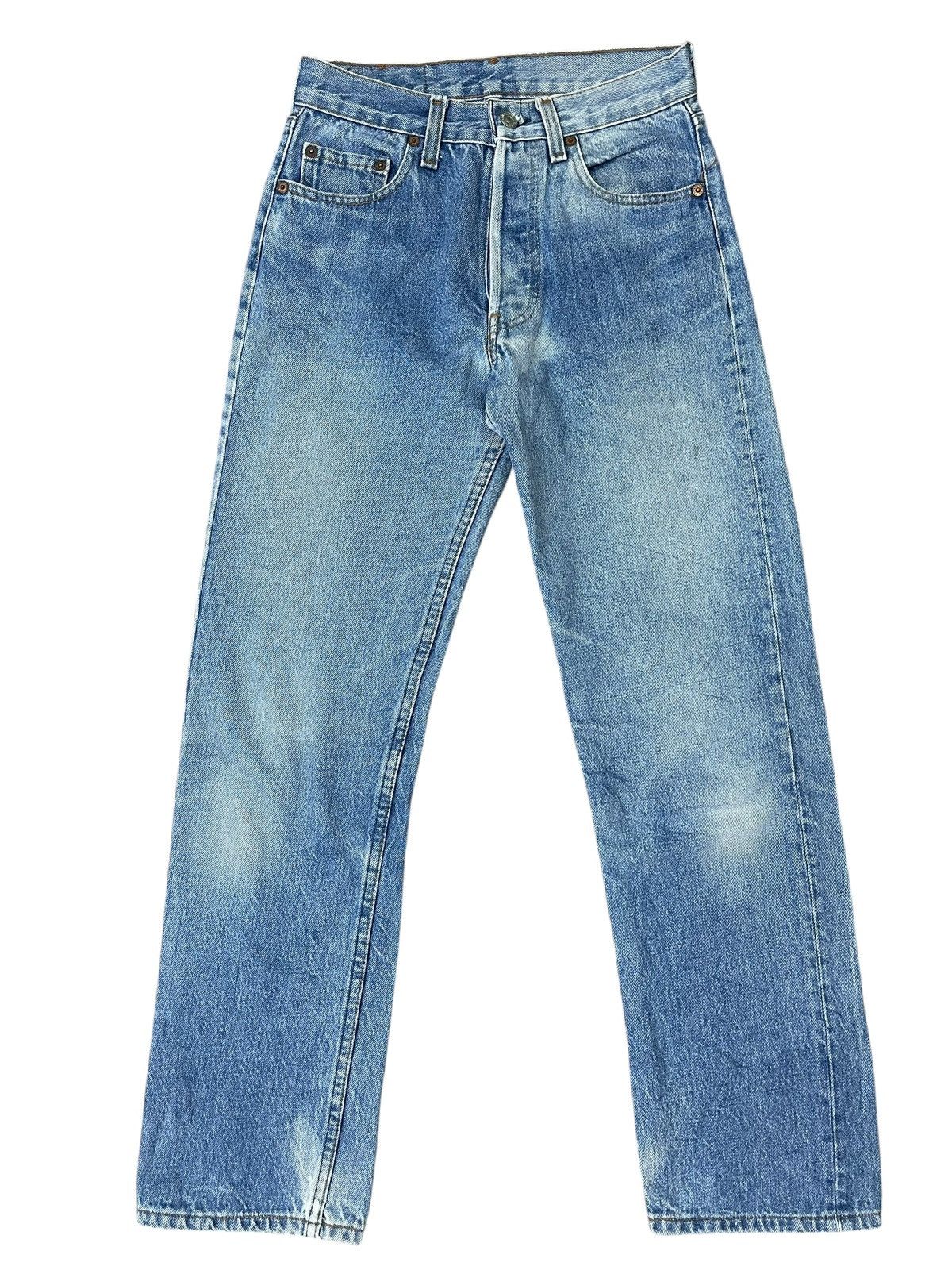 Levi's Vintage 80’s Levi’s 501 Straight Cut Jeans Size US 28 / EU 44 - 1 Thumbnail