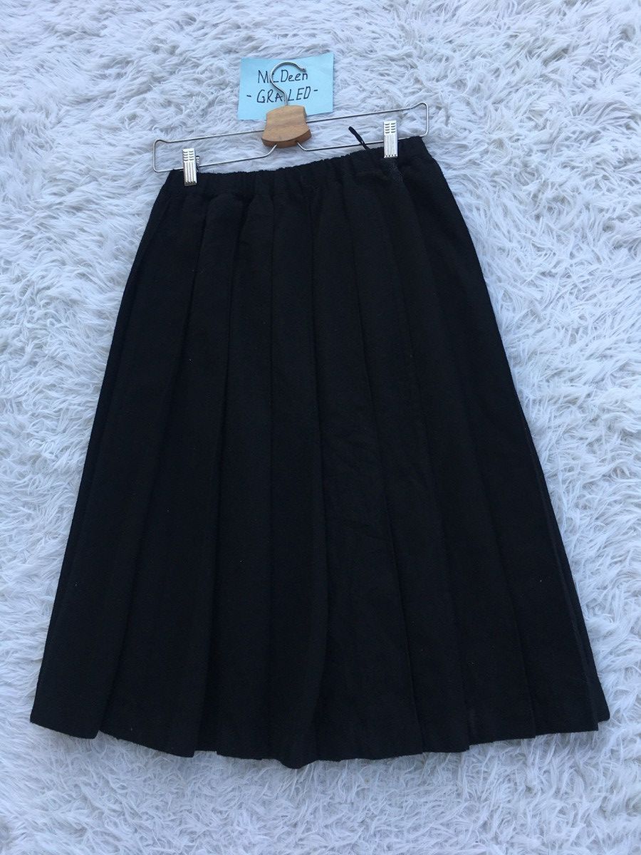Comme des Garcons Rare Vintage Comme Des Garcons robe de chambre Wool Skirt Size 24" / US 00 / IT 34 - 18 Thumbnail