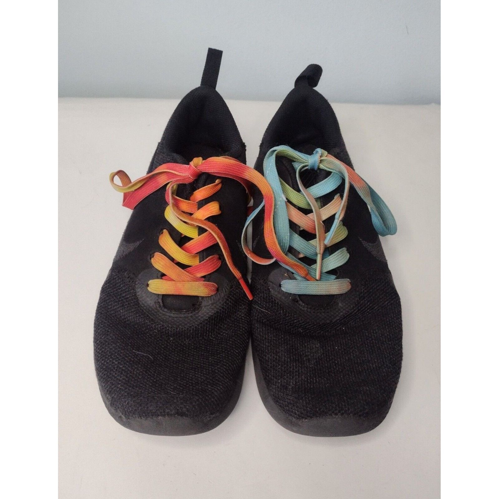 Nike Nike Flex Mens Athletic Sneakers Sz 9.5 Black Rainbow Runnin Size US 9.5 / EU 42-43 - 3 Thumbnail