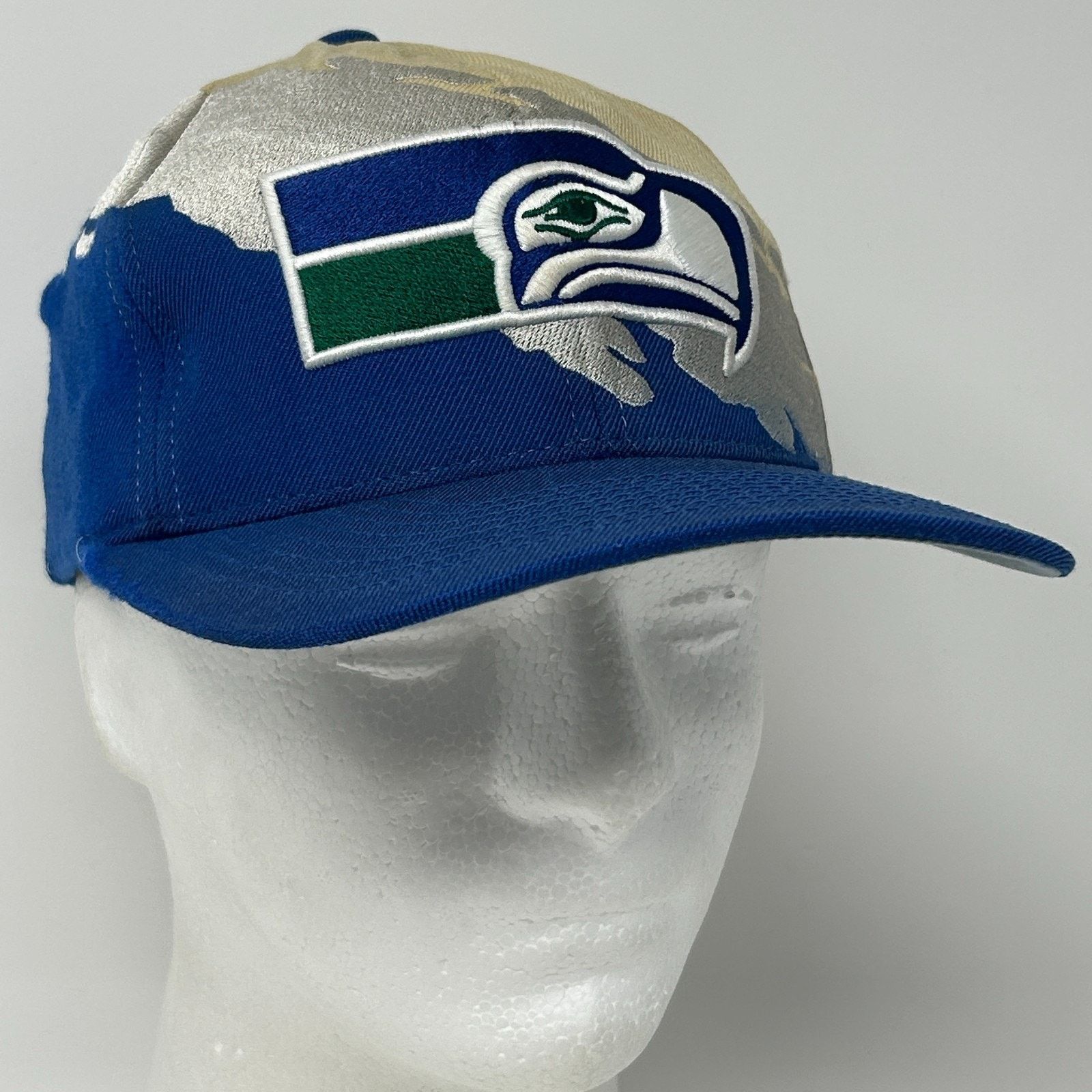 Mitchell & Ness Seattle Seahawks Splash Hat Baseball Cap Mitchell and Ness Size ONE SIZE - 12 Thumbnail
