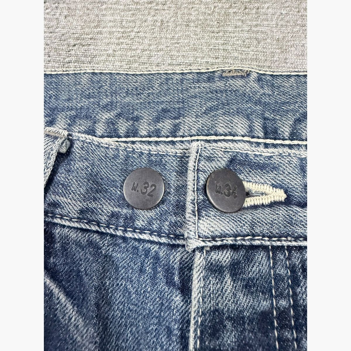 N.Hoolywood Mister Hollywood Two Size Straight Blue Wash Denim Size US 34 / EU 50 - 10 Thumbnail