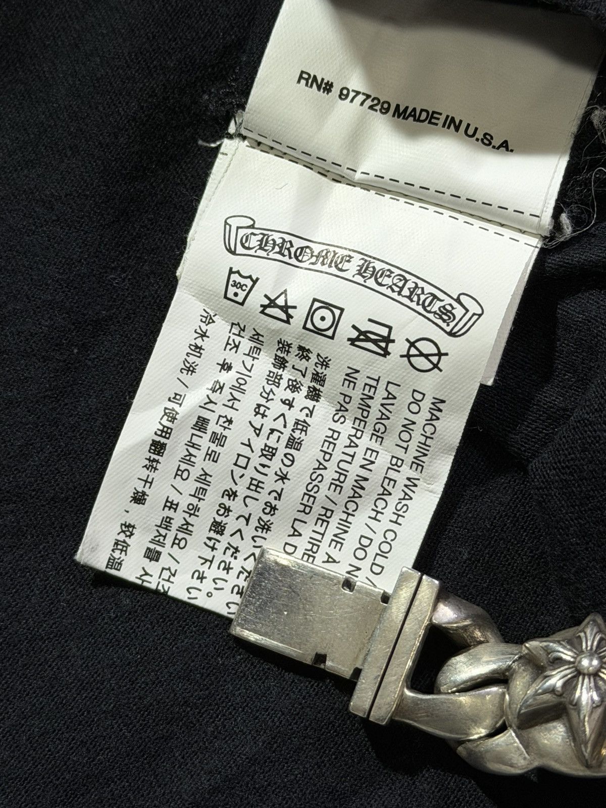 Chrome Hearts Chrome Hearts - Side Flames Size US M / EU 48-50 / 2 - 8 Thumbnail
