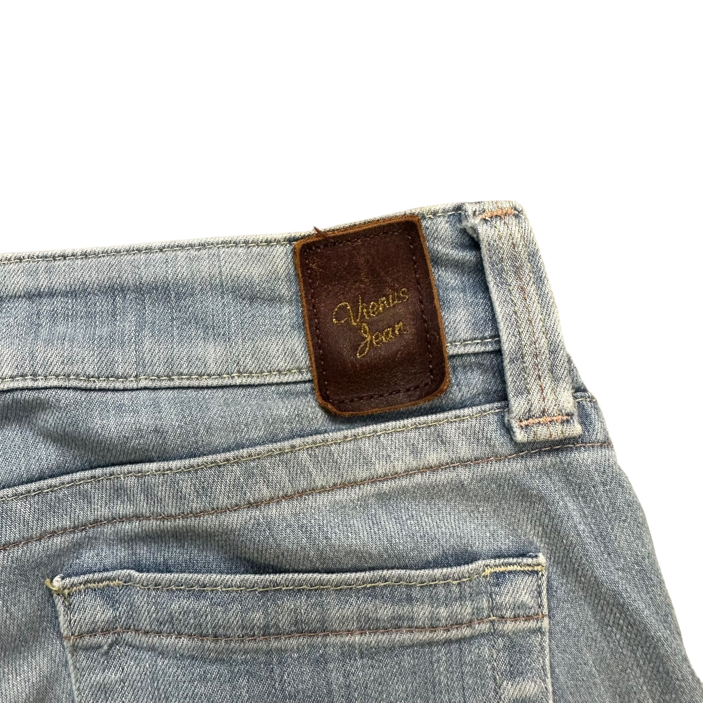 Edwin EDWIN VIENUS JEAN WASHED FLARE JEANS WIDE LEG #8891-035 Size 29" - 15 Thumbnail