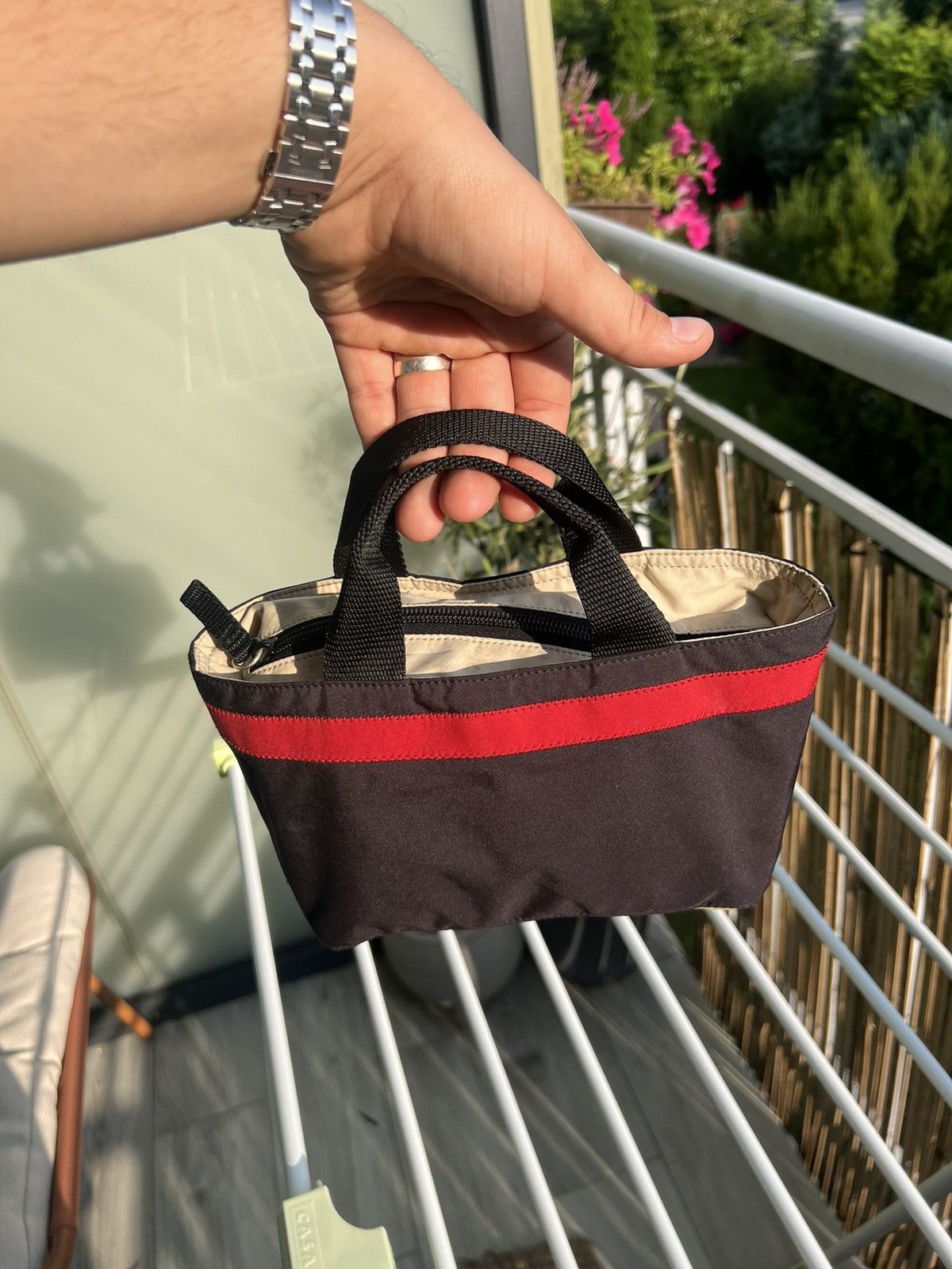 Prada Vintage Y2K Prada Sport pocket handbag archive avantgarde 90s Size ONE SIZE - 9 Thumbnail