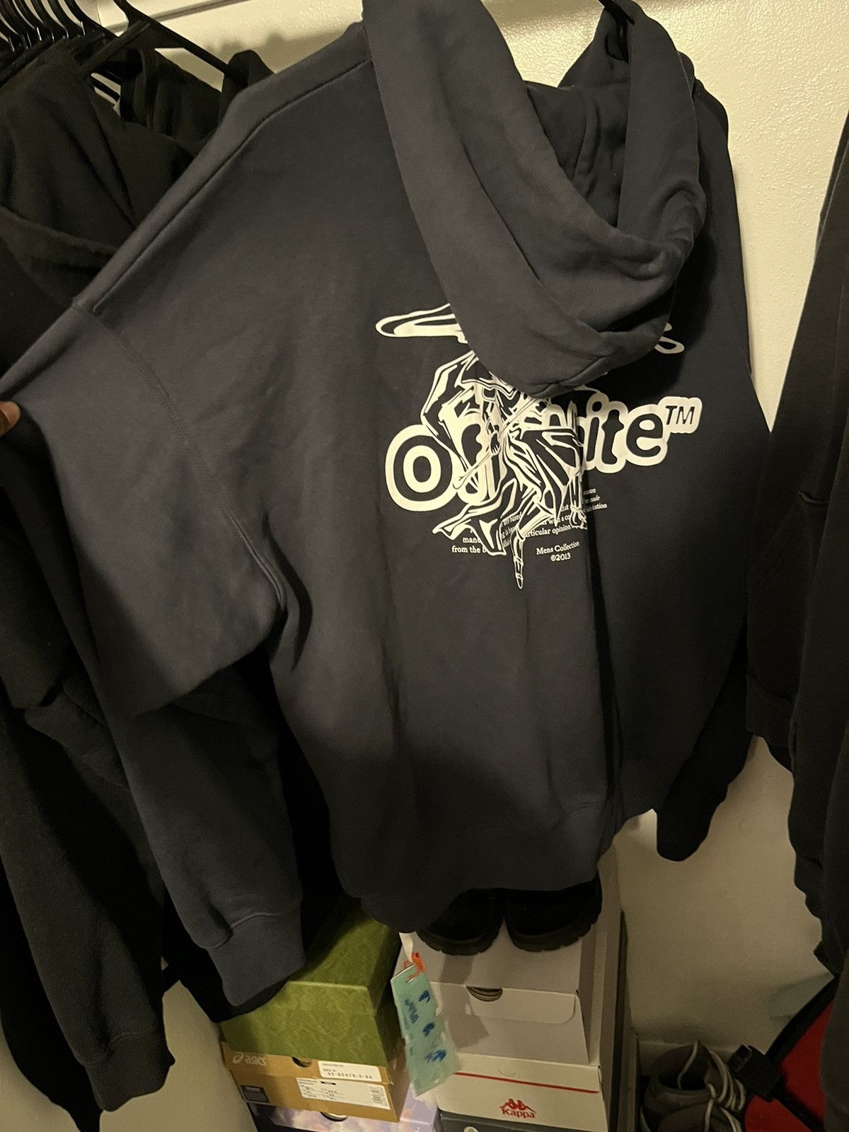 Off-White Off-White hoodie “Warrior Skate hoodie outer space” Size US S / EU 44-46 / 1 - 3 Thumbnail