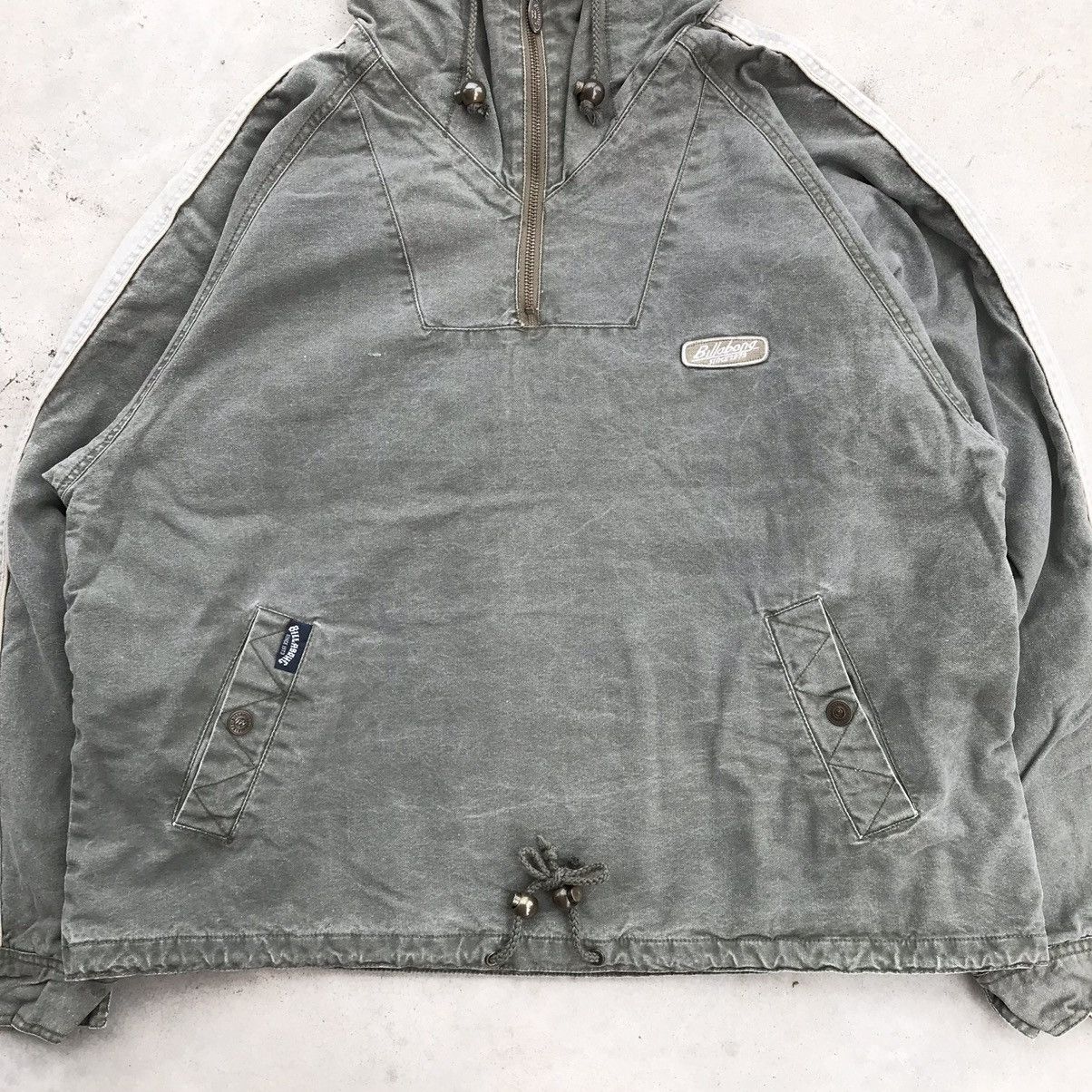 Billabong Vtg 90's Billabong Anorak Detroit Smokey Washed H/W Jacket Size US L / EU 52-54 / 3 - 4 Thumbnail