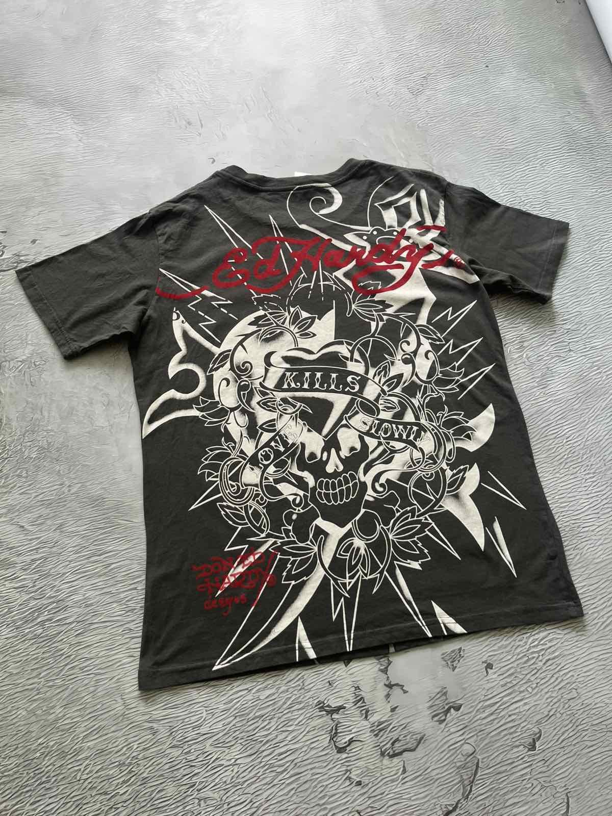 Ed Hardy Vintage Ed Hardy by Christian Audigier Tee Shirt Made in USA Size US L / EU 52-54 / 3 - 6 Thumbnail