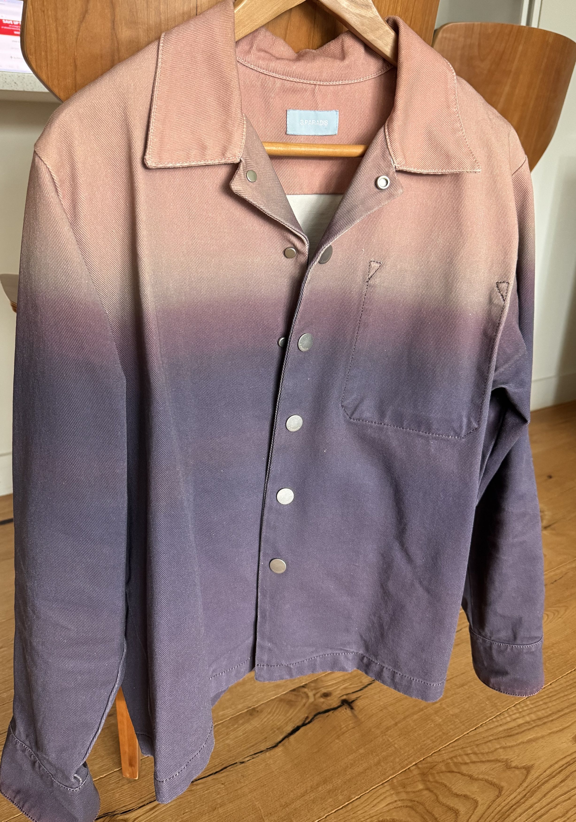 3.PARADIS Pink violet shirt jacket Size US M / EU 48-50 / 2 - 1 Preview