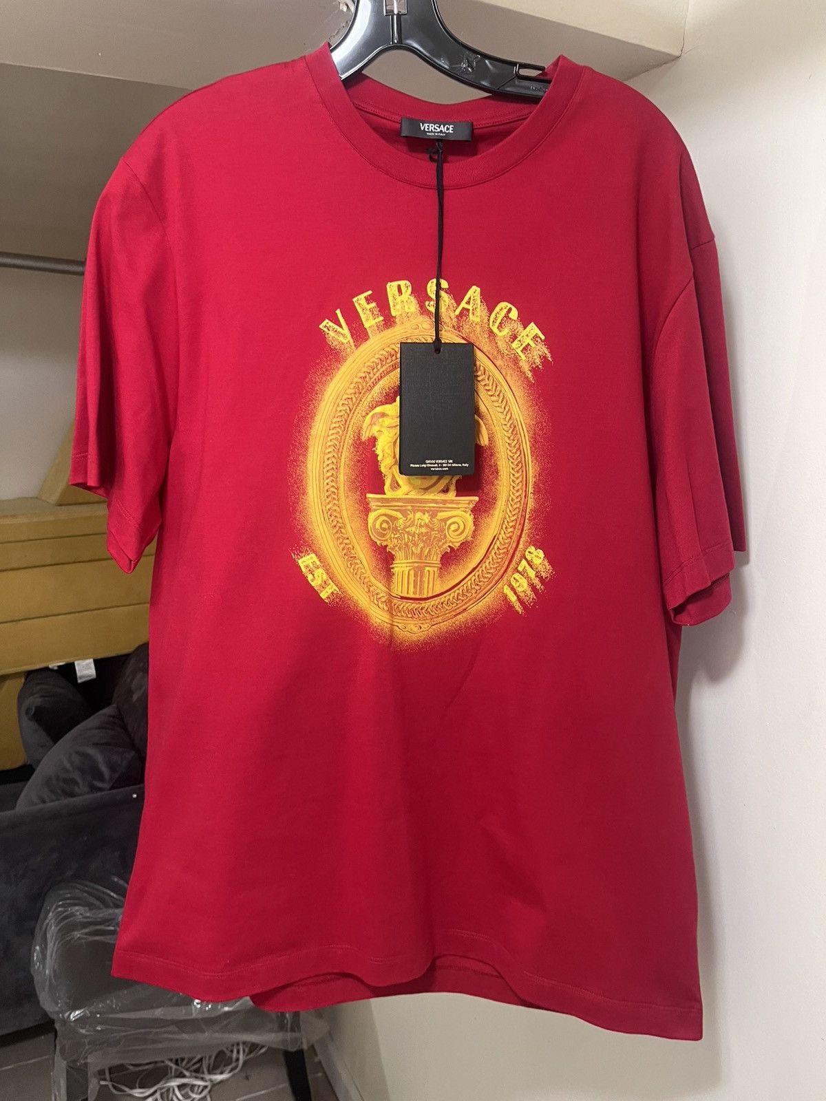 Versace Versace Medusa T-Shirt Sz Large Size US L / EU 52-54 / 3 - 1 Thumbnail