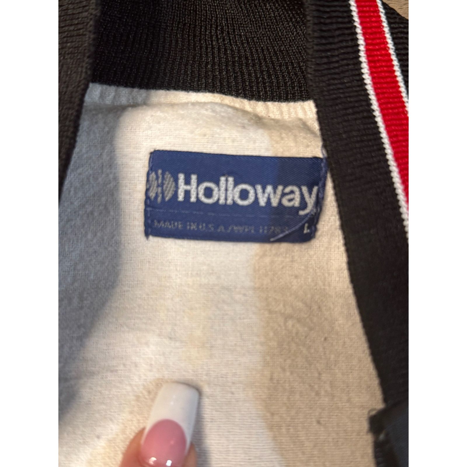 Holloway Vintage GLEN OAKS SOX Champs 2000 Baseball Anorak Jacket Size US L / EU 52-54 / 3 - 3 Thumbnail