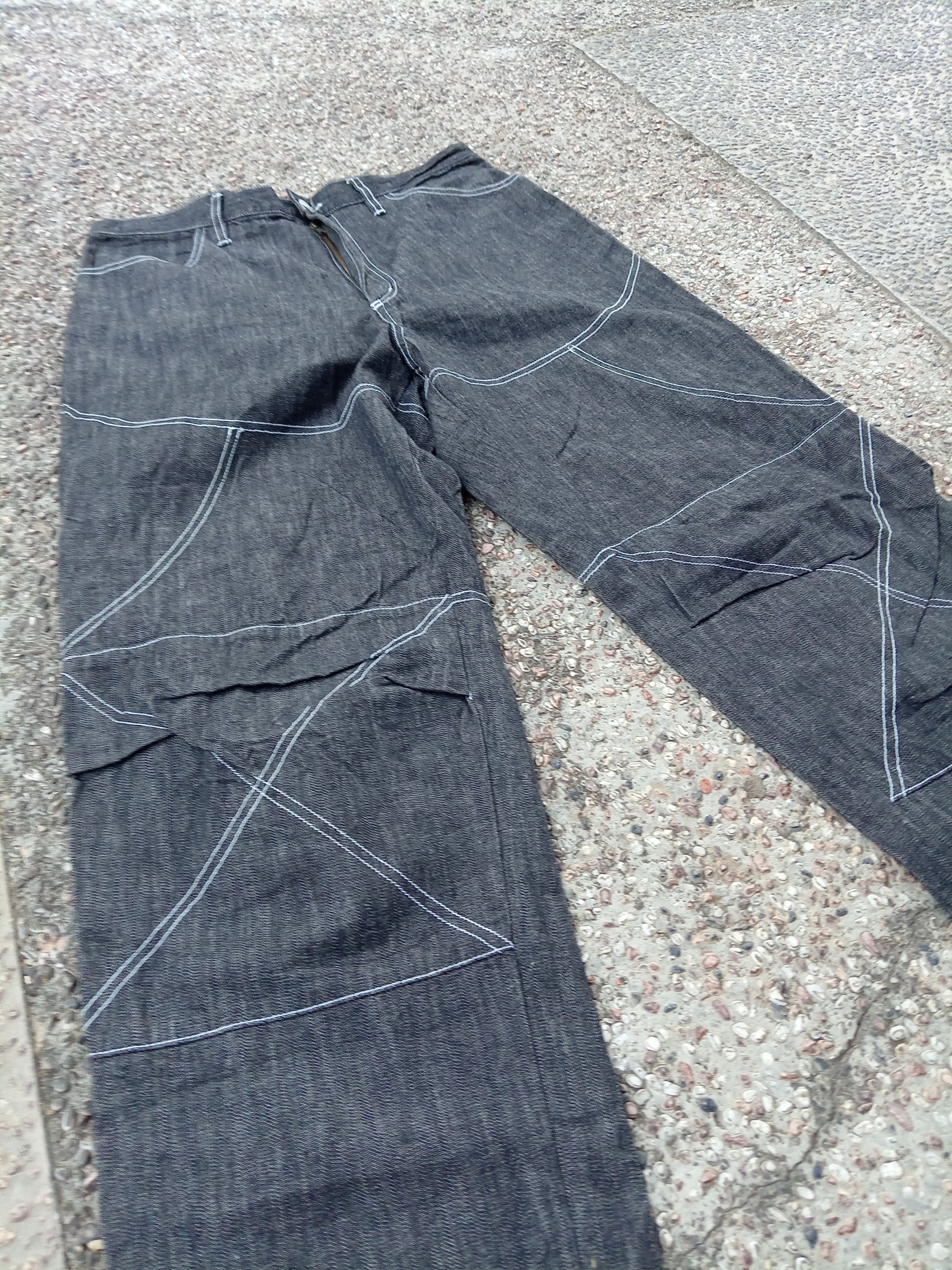 If Six Was Nine × JNCO × Japanese Brand Fiftyfifdeal denim jnco baggy style jeans size 34 Size US 34 / EU 50 - 2 Thumbnail